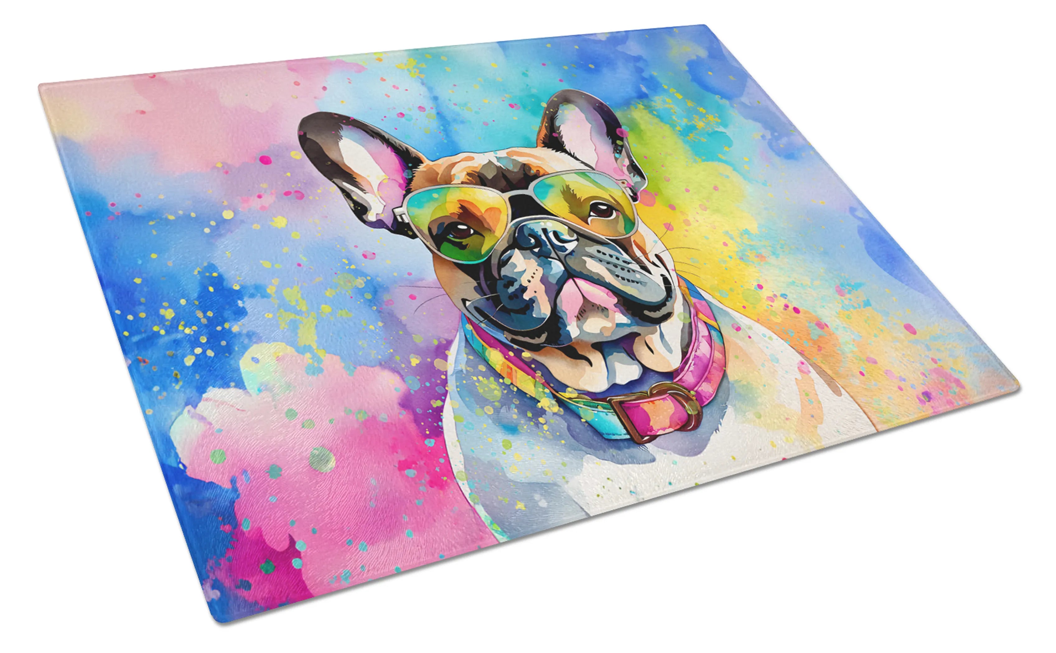 Hippie Dawg Glass Cutting Board - Size: LARGE | Pack Of: 1 | Collection name: Hippie dawg