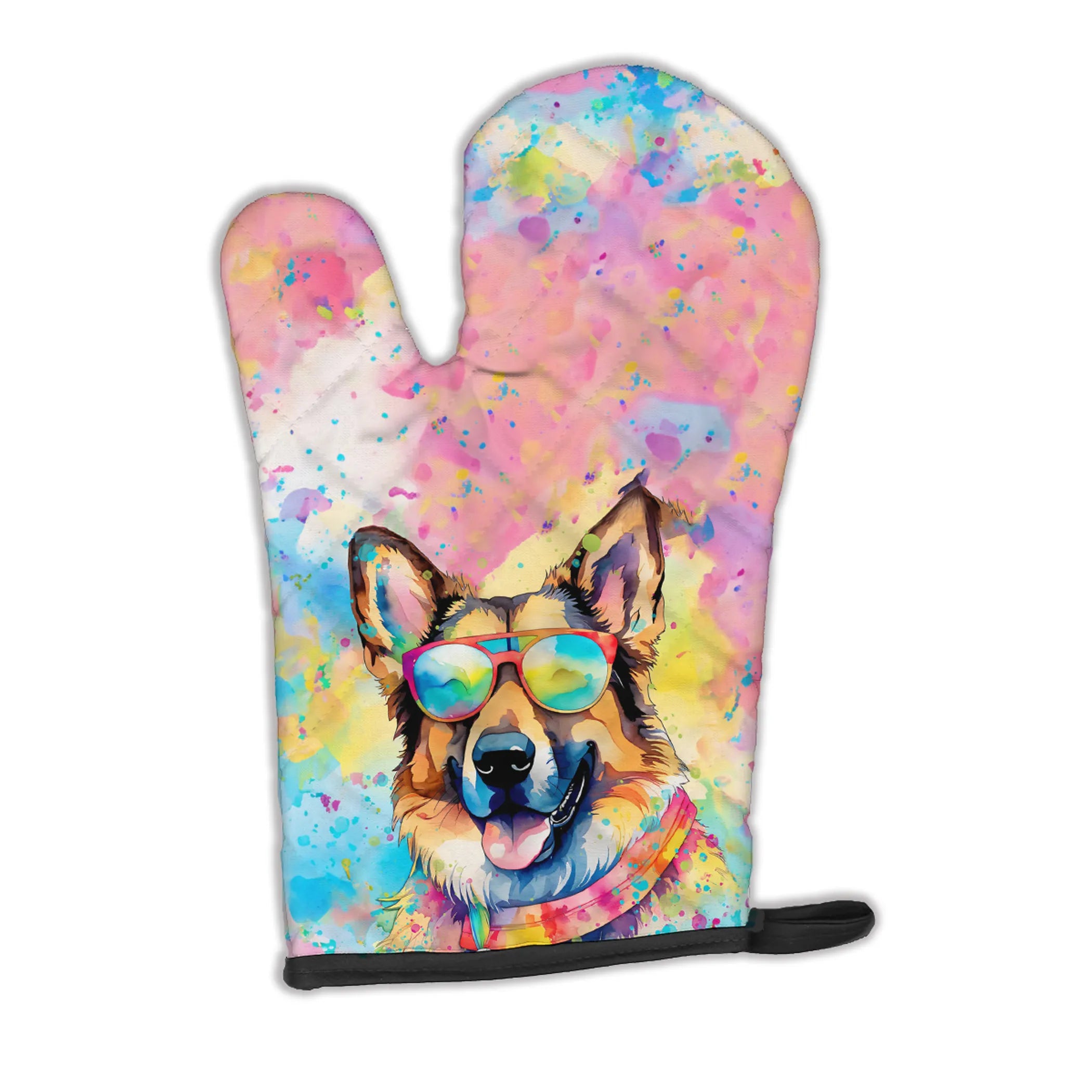 Hippie Dawg Oven Mitt - Size: 12HX8.5W | Pack Of: 1 | Collection name: Hippie dawg