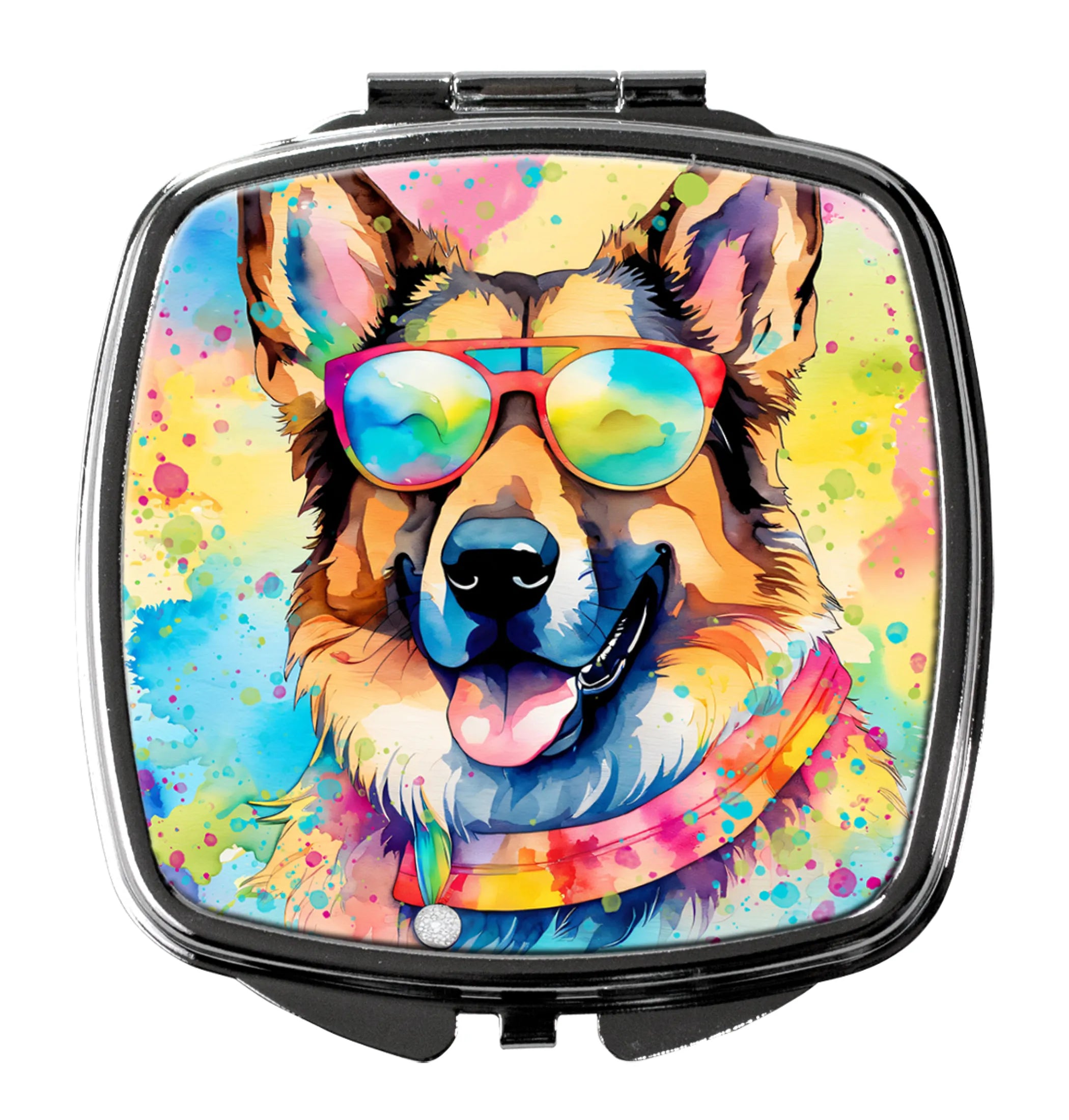 Hippie Dawg Compact Mirror - Pack Of: 1 | Collection name: Hippie dawg