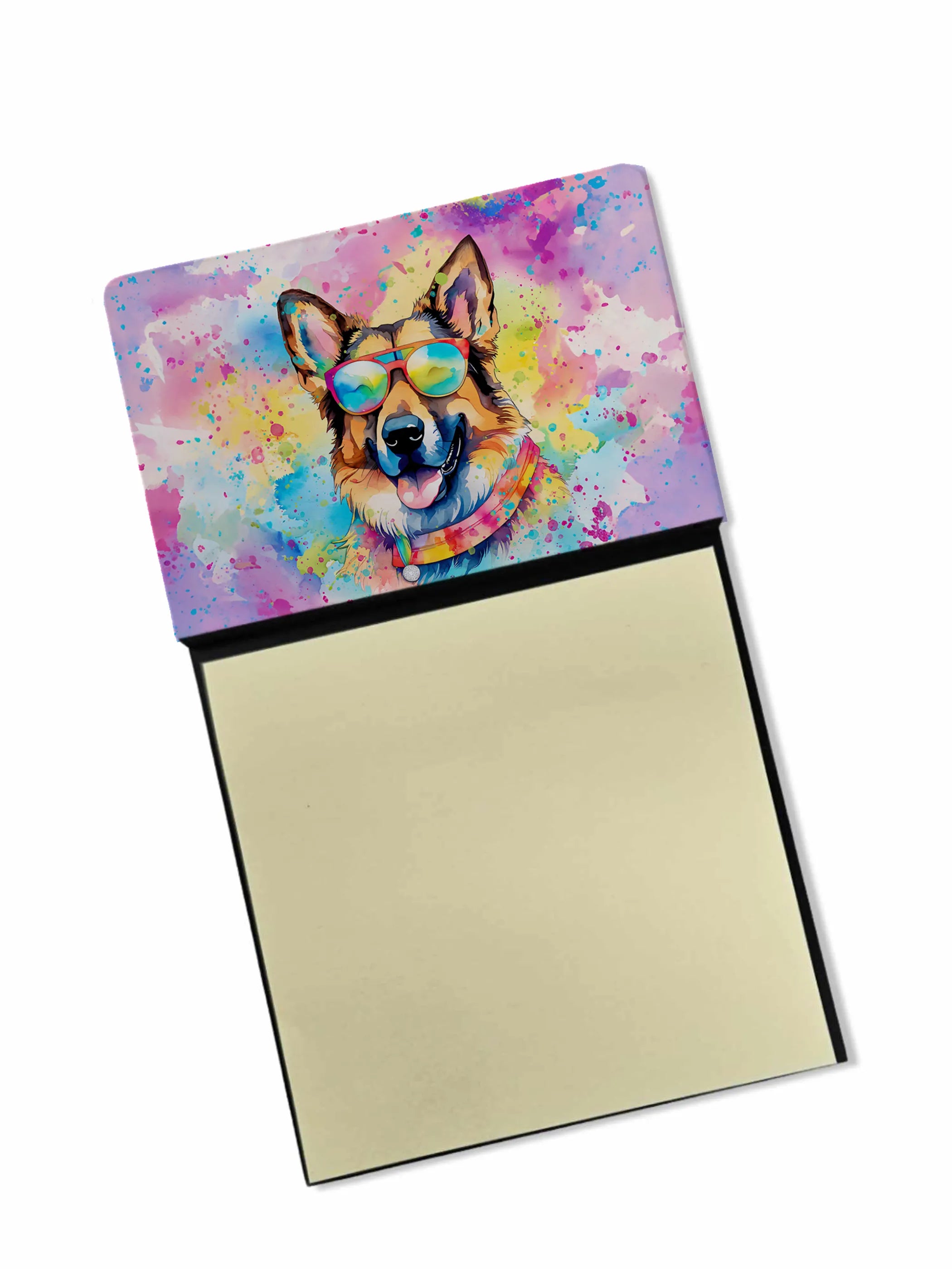 Hippie Dawg Sticky Note Holder - Pack Of: 1 | Collection name: Hippie dawg