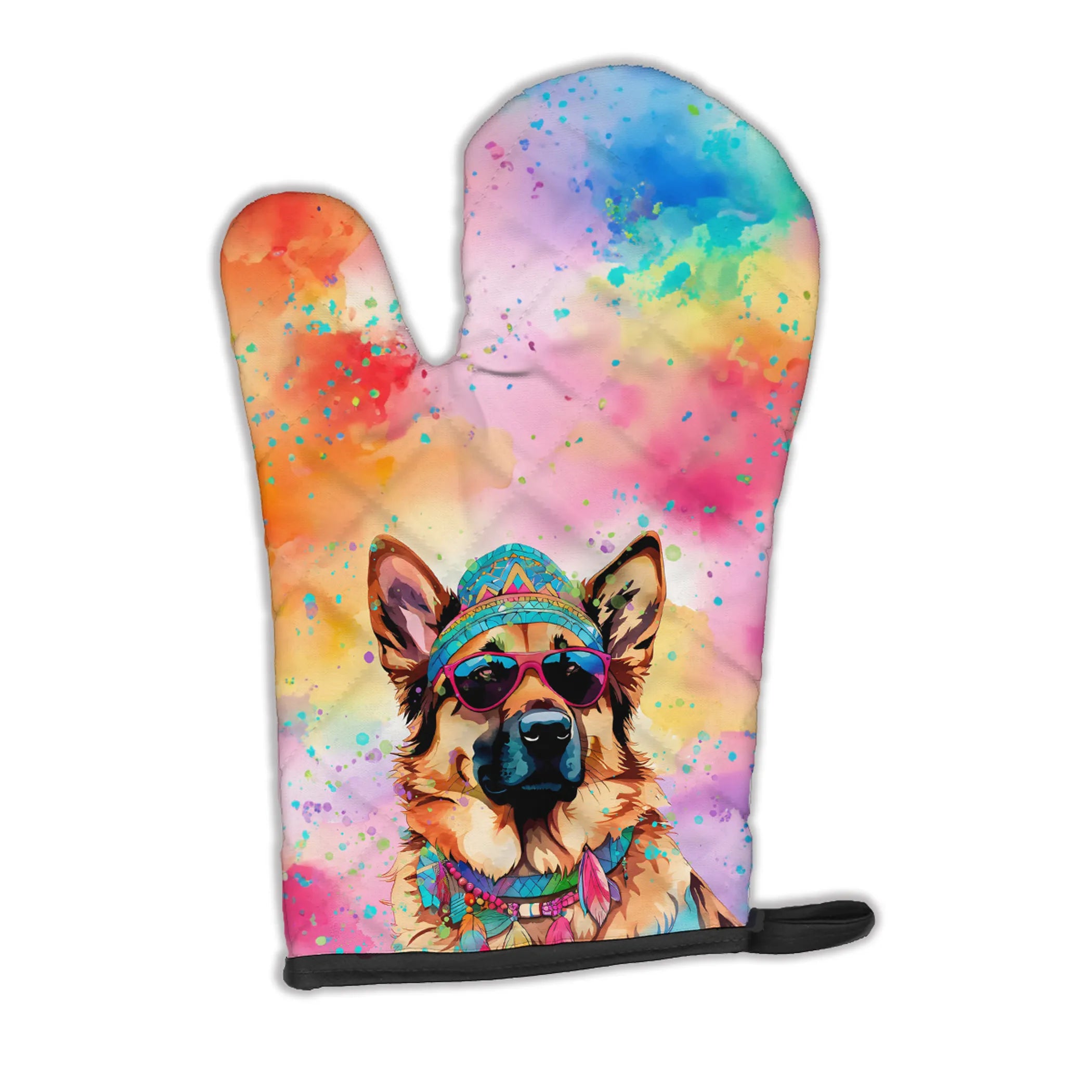 Hippie Dawg Oven Mitt - Size: 12HX8.5W | Pack Of: 1 | Collection name: Hippie dawg