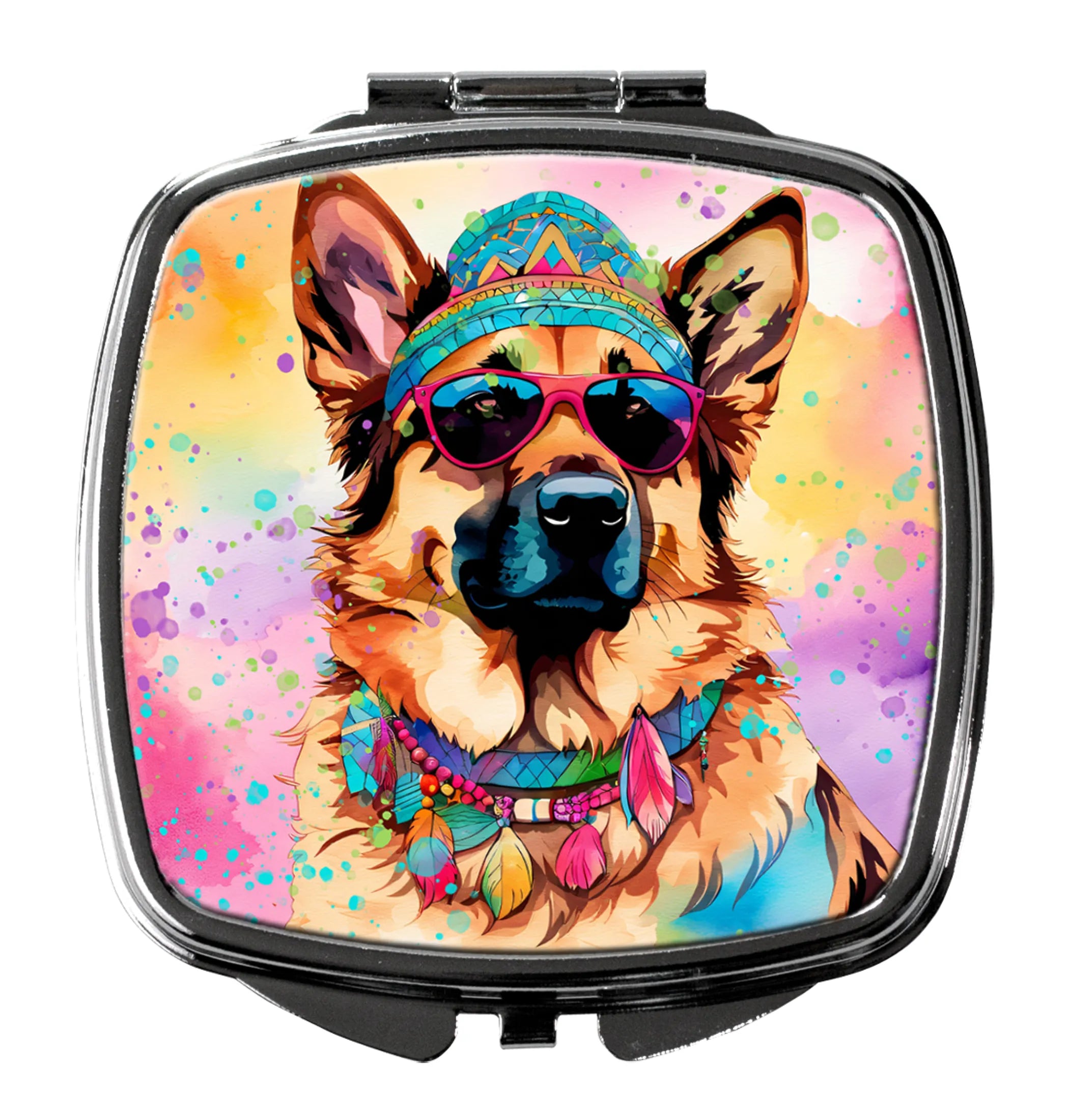 Hippie Dawg Compact Mirror - Pack Of: 1 | Collection name: Hippie dawg