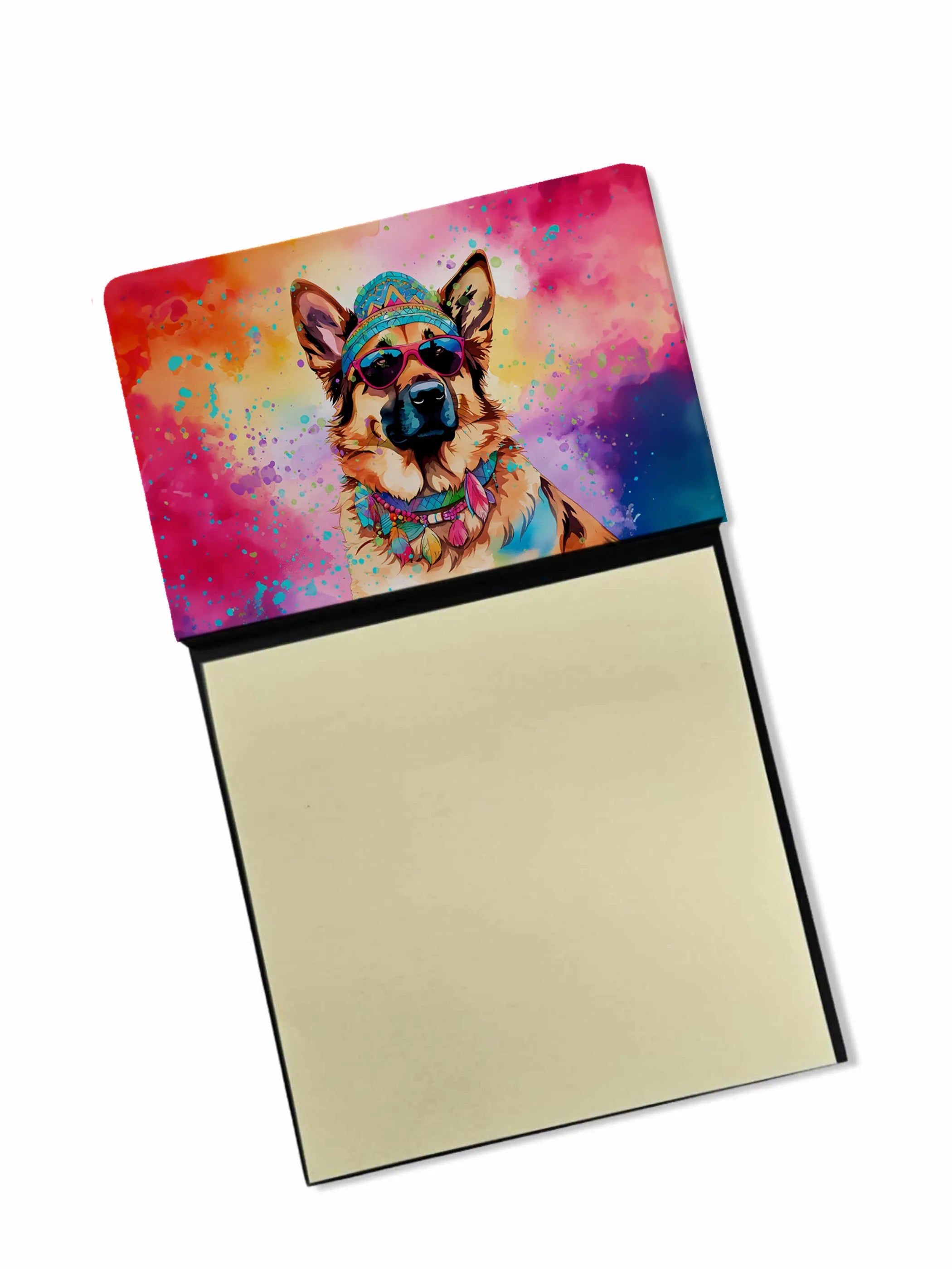 Hippie Dawg Sticky Note Holder - Pack Of: 1 | Collection name: Hippie dawg