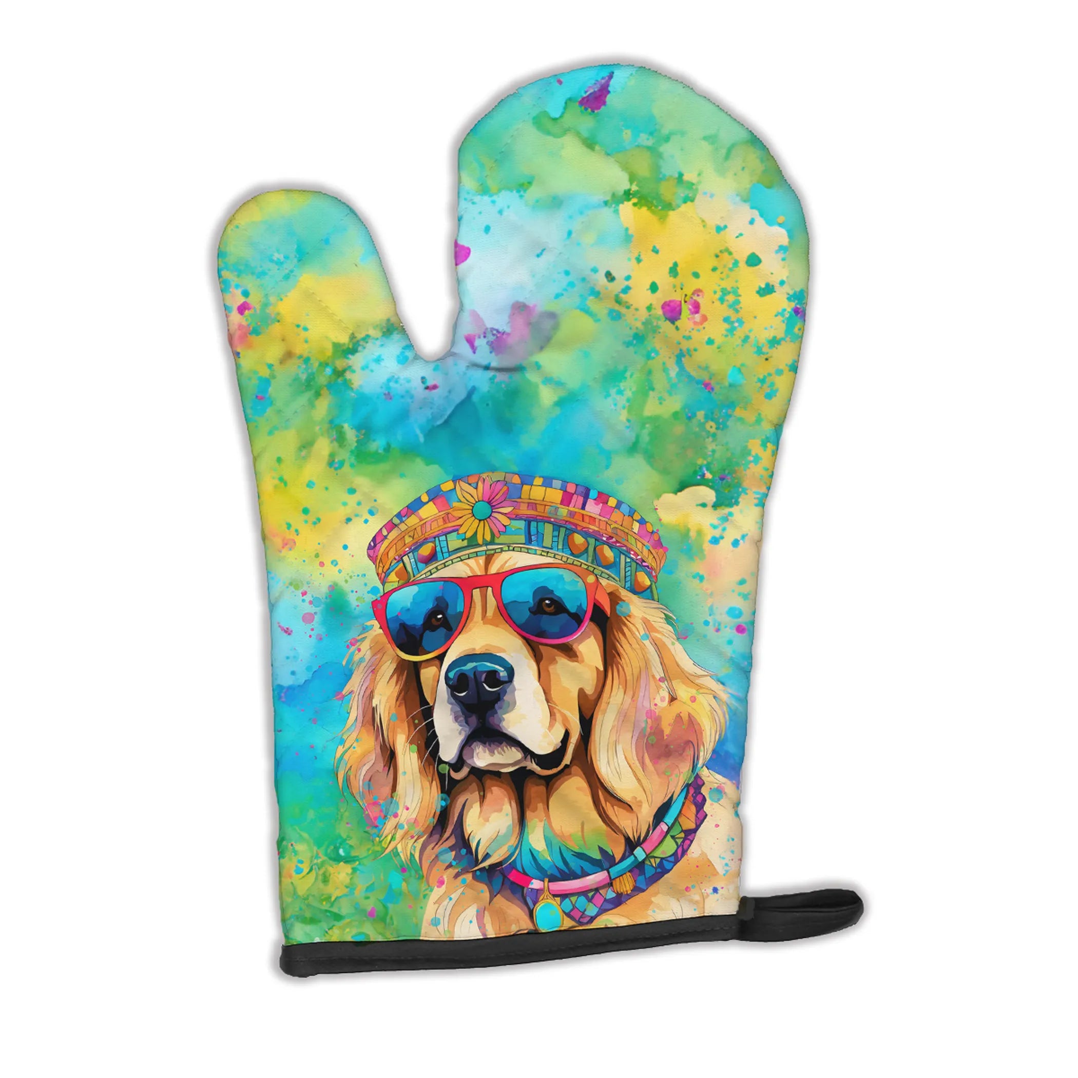 Hippie Dawg Oven Mitt - Size: 12HX8.5W | Pack Of: 1 | Collection name: Hippie dawg