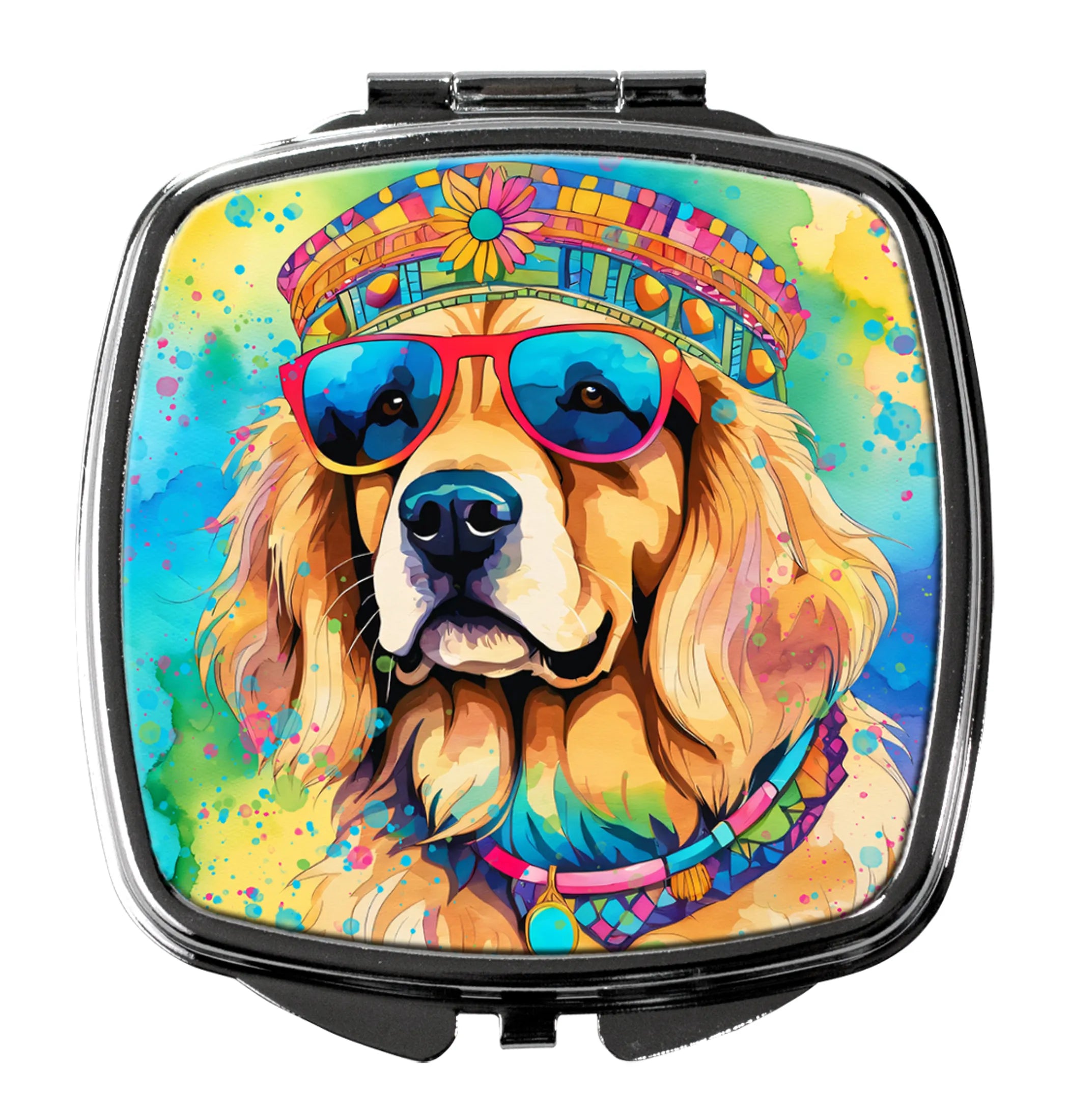 Hippie Dawg Compact Mirror - Pack Of: 1 | Collection name: Hippie dawg