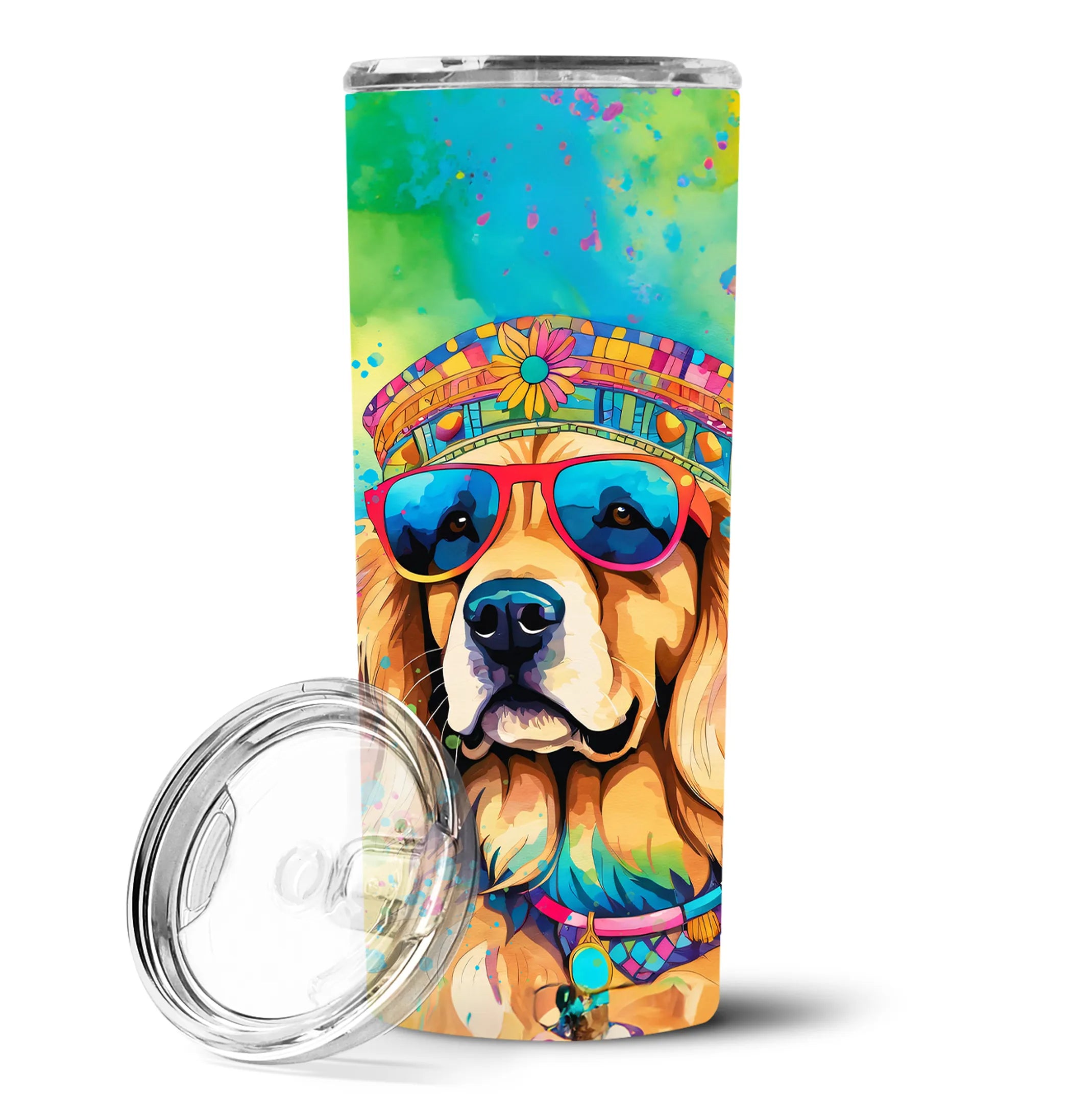 Hippie Dawg Stainless Steel Skinny Tumbler - Size: 20 OZ | Pack Of: 1 | Collection name: Hippie dawg