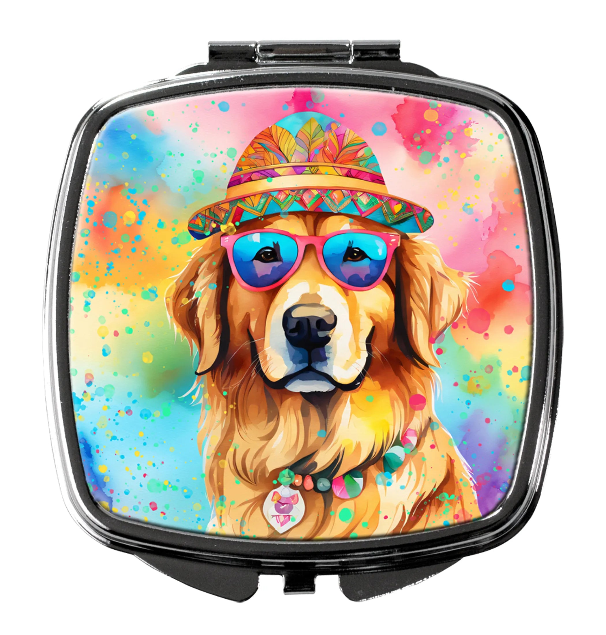 Hippie Dawg Compact Mirror - Pack Of: 1 | Collection name: Hippie dawg
