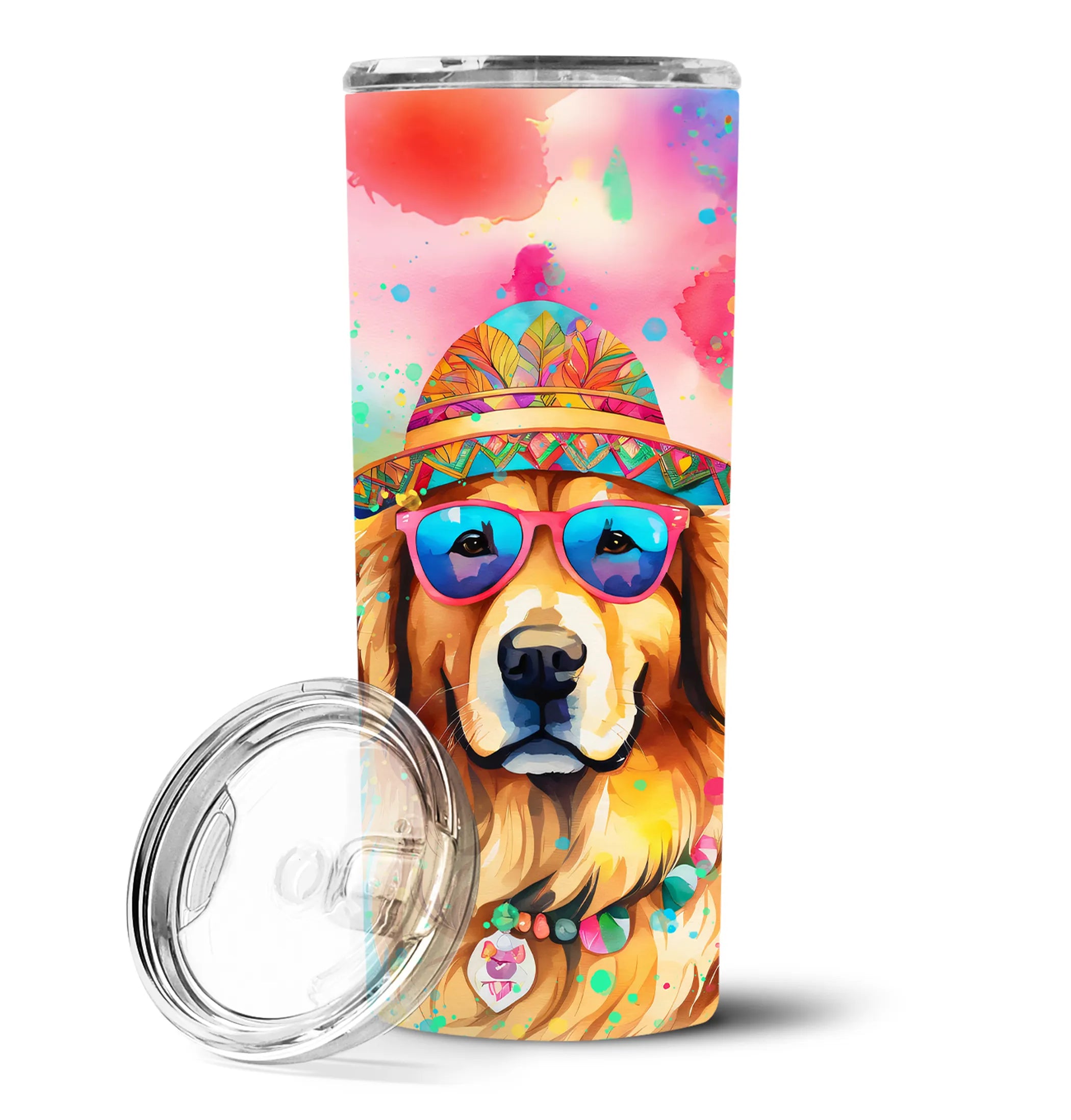 Hippie Dawg Stainless Steel Skinny Tumbler - Size: 20 OZ | Pack Of: 1 | Collection name: Hippie dawg