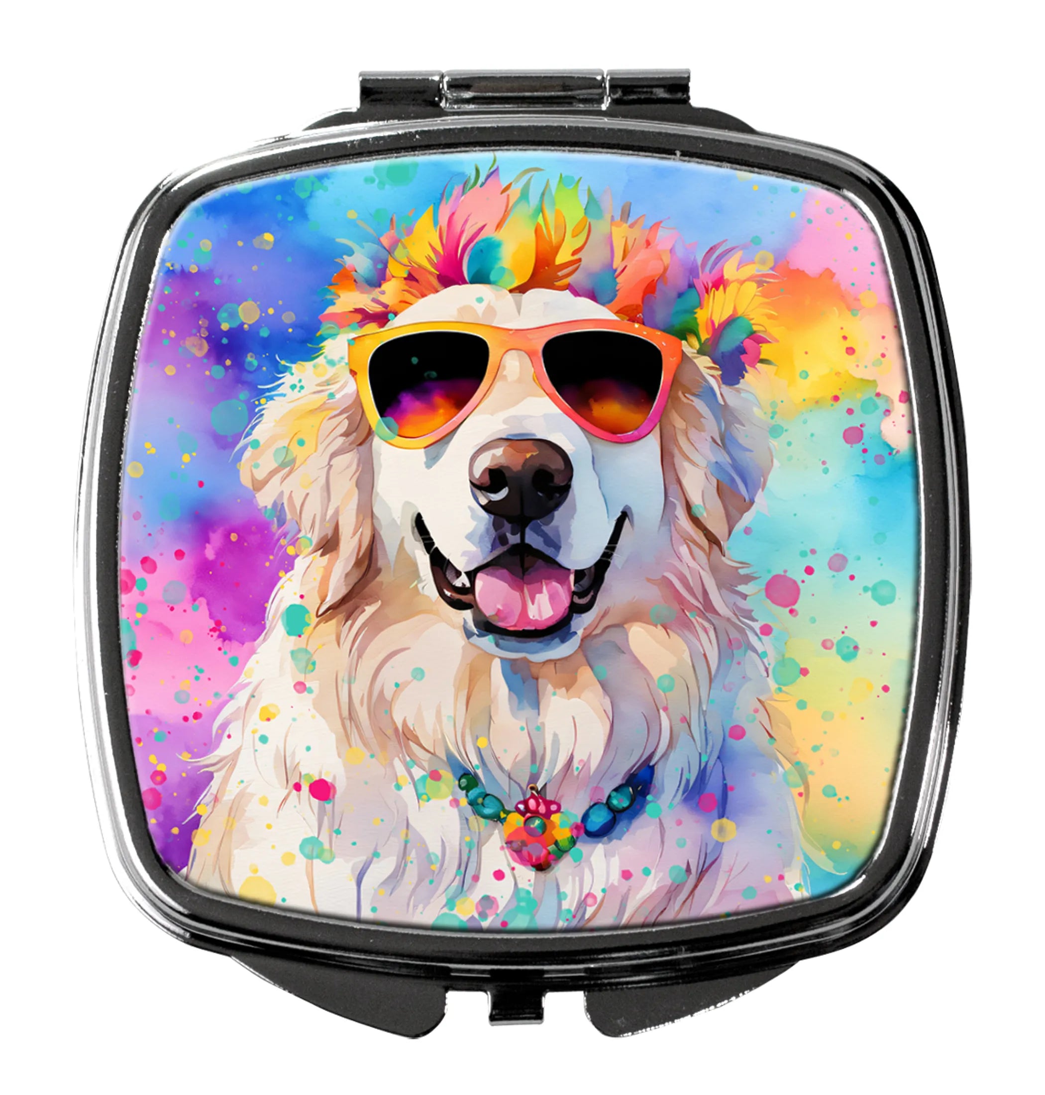 Hippie Dawg Compact Mirror - Pack Of: 1 | Collection name: Hippie dawg