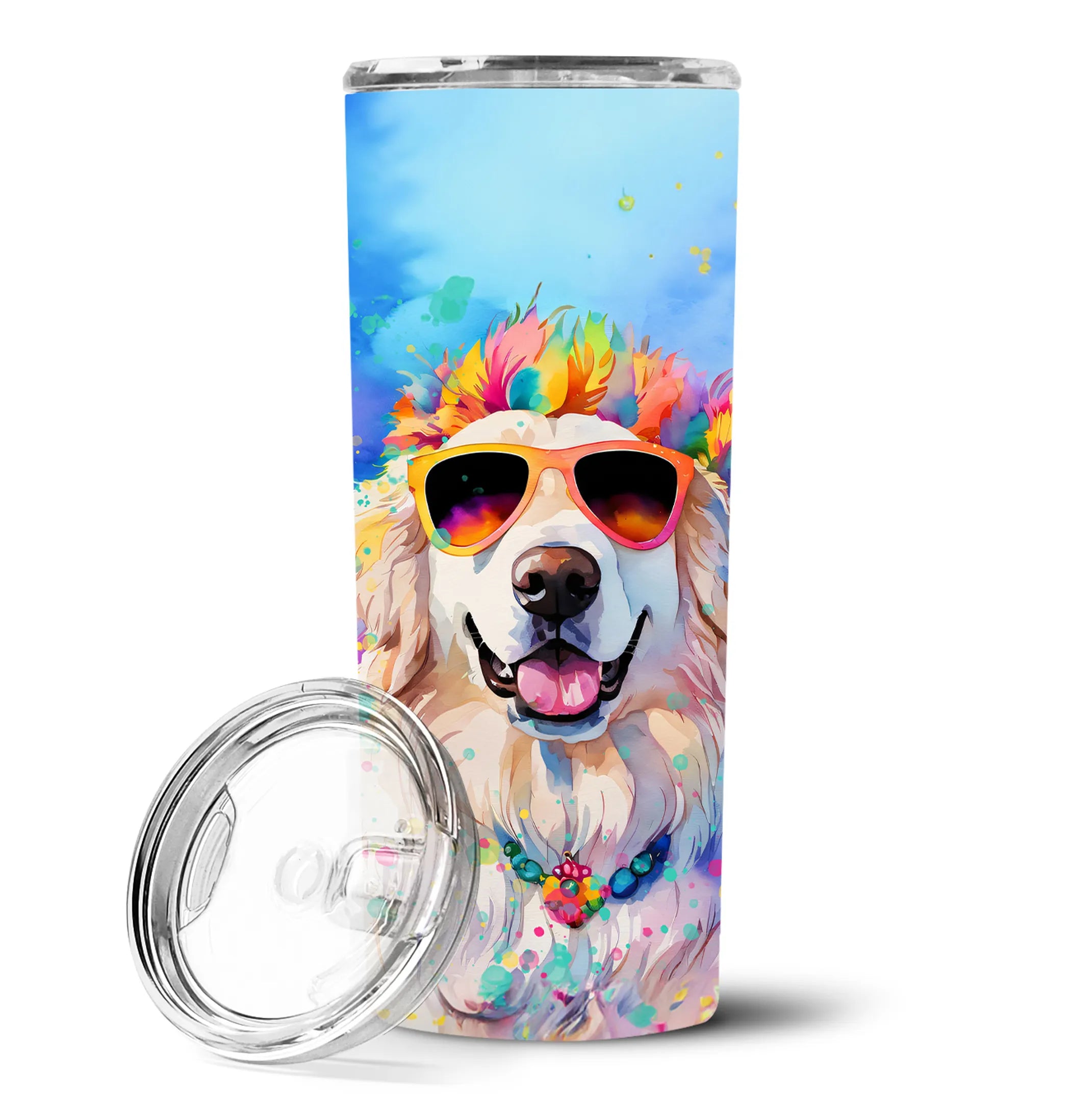 Hippie Dawg Stainless Steel Skinny Tumbler - Size: 20 OZ | Pack Of: 1 | Collection name: Hippie dawg