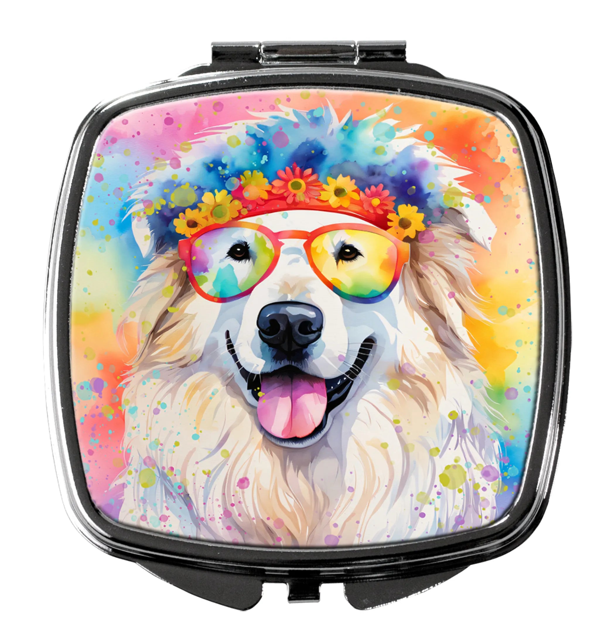 Hippie Dawg Compact Mirror - Pack Of: 1 | Collection name: Hippie dawg