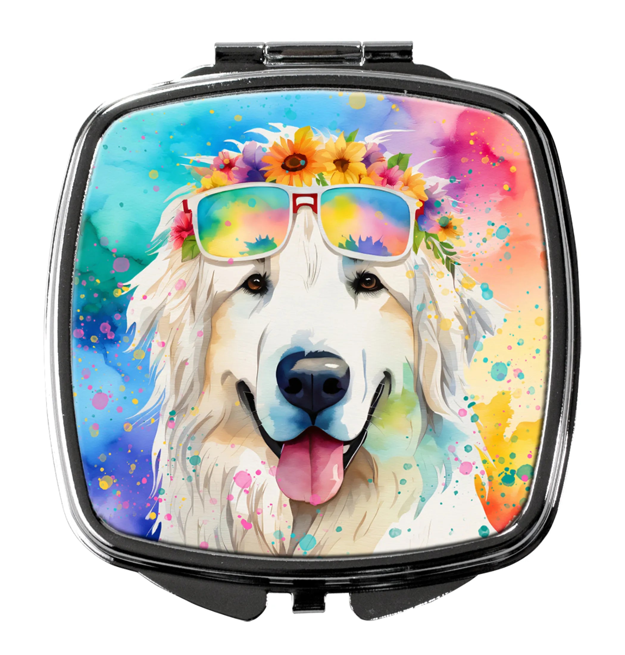 Hippie Dawg Compact Mirror - Pack Of: 1 | Collection name: Hippie dawg
