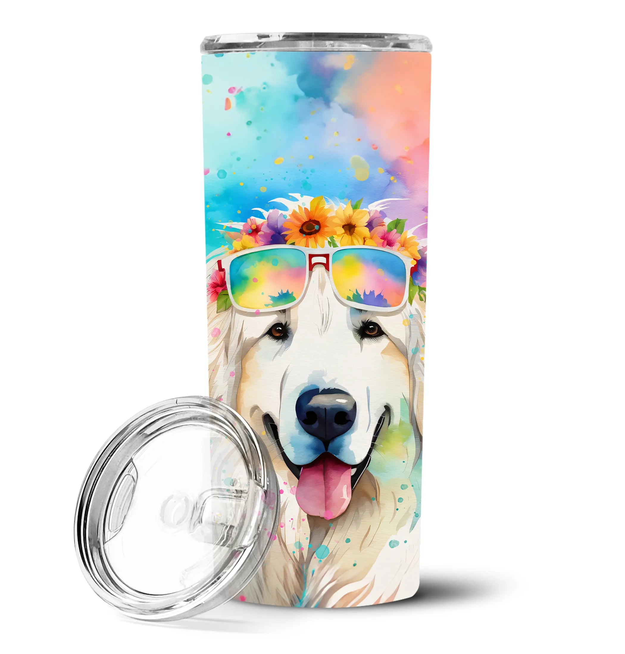 Hippie Dawg Stainless Steel Skinny Tumbler - Size: 20 OZ | Pack Of: 1 | Collection name: Hippie dawg