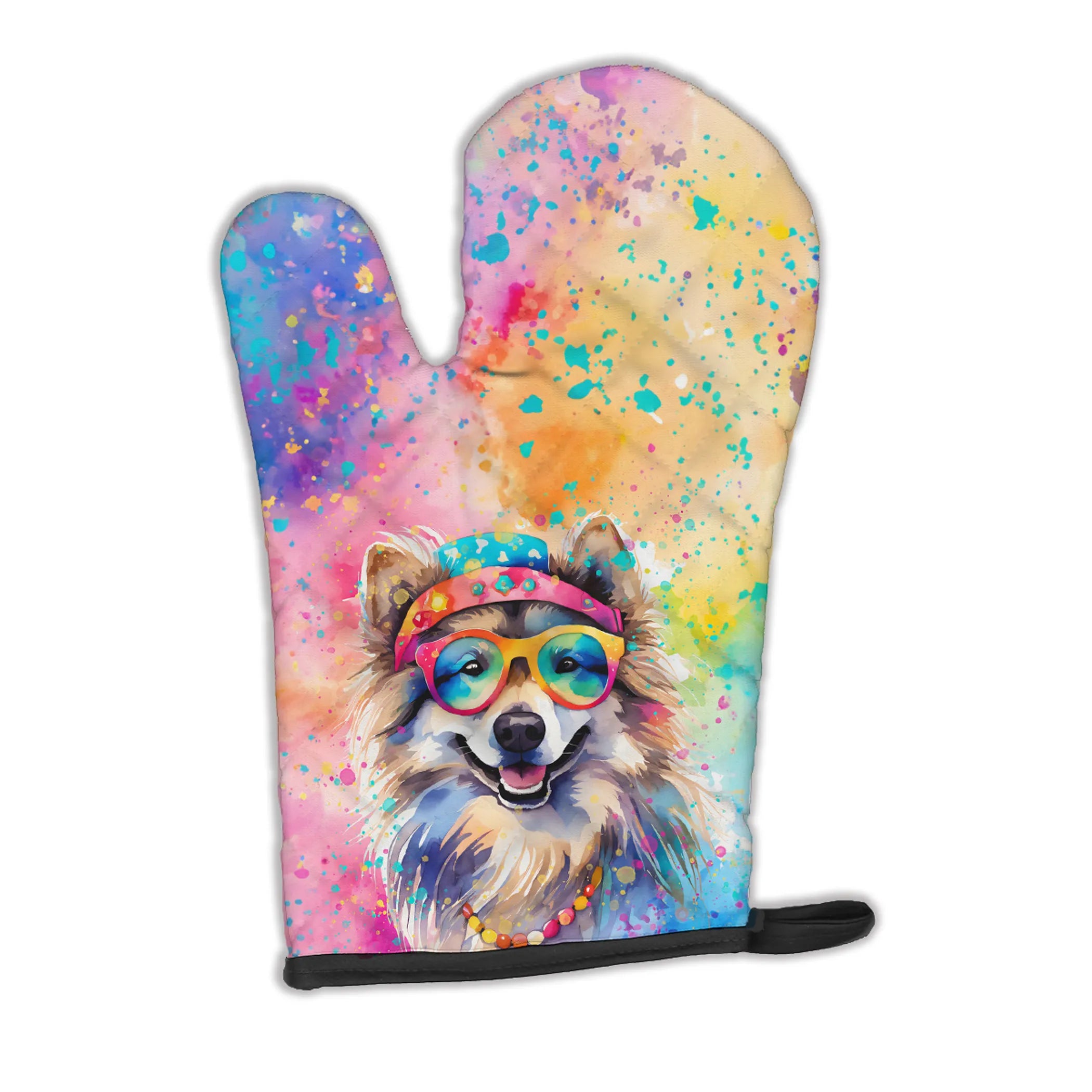 Hippie Dawg Oven Mitt - Size: 12HX8.5W | Pack Of: 1 | Collection name: Hippie dawg