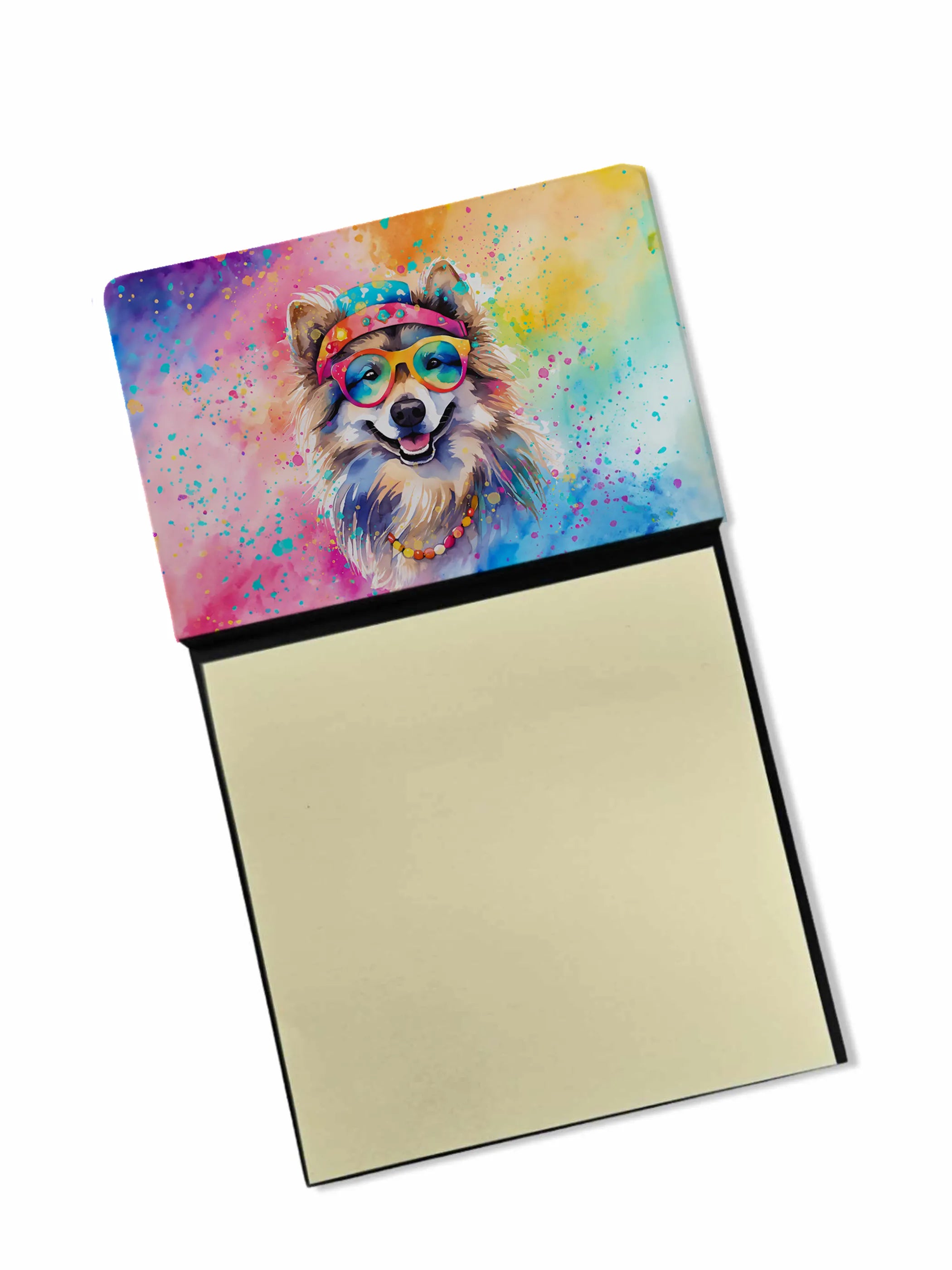 Hippie Dawg Sticky Note Holder - Pack Of: 1 | Collection name: Hippie dawg