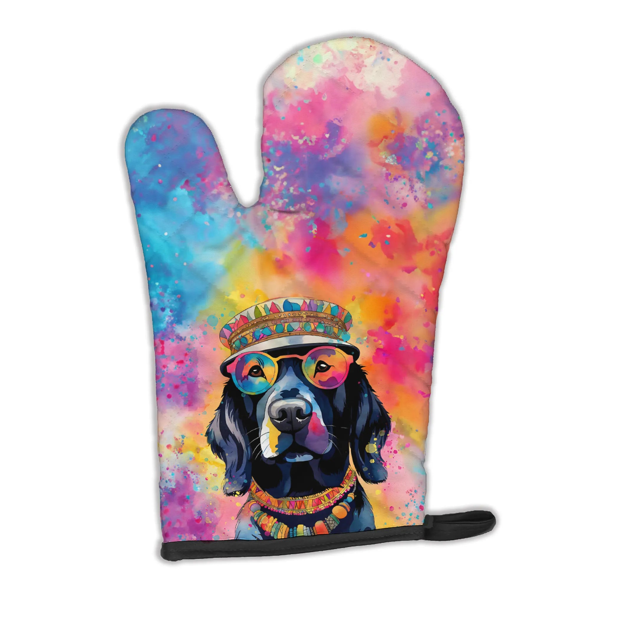 Hippie Dawg Oven Mitt - Size: 12HX8.5W | Pack Of: 1 | Collection name: Hippie dawg
