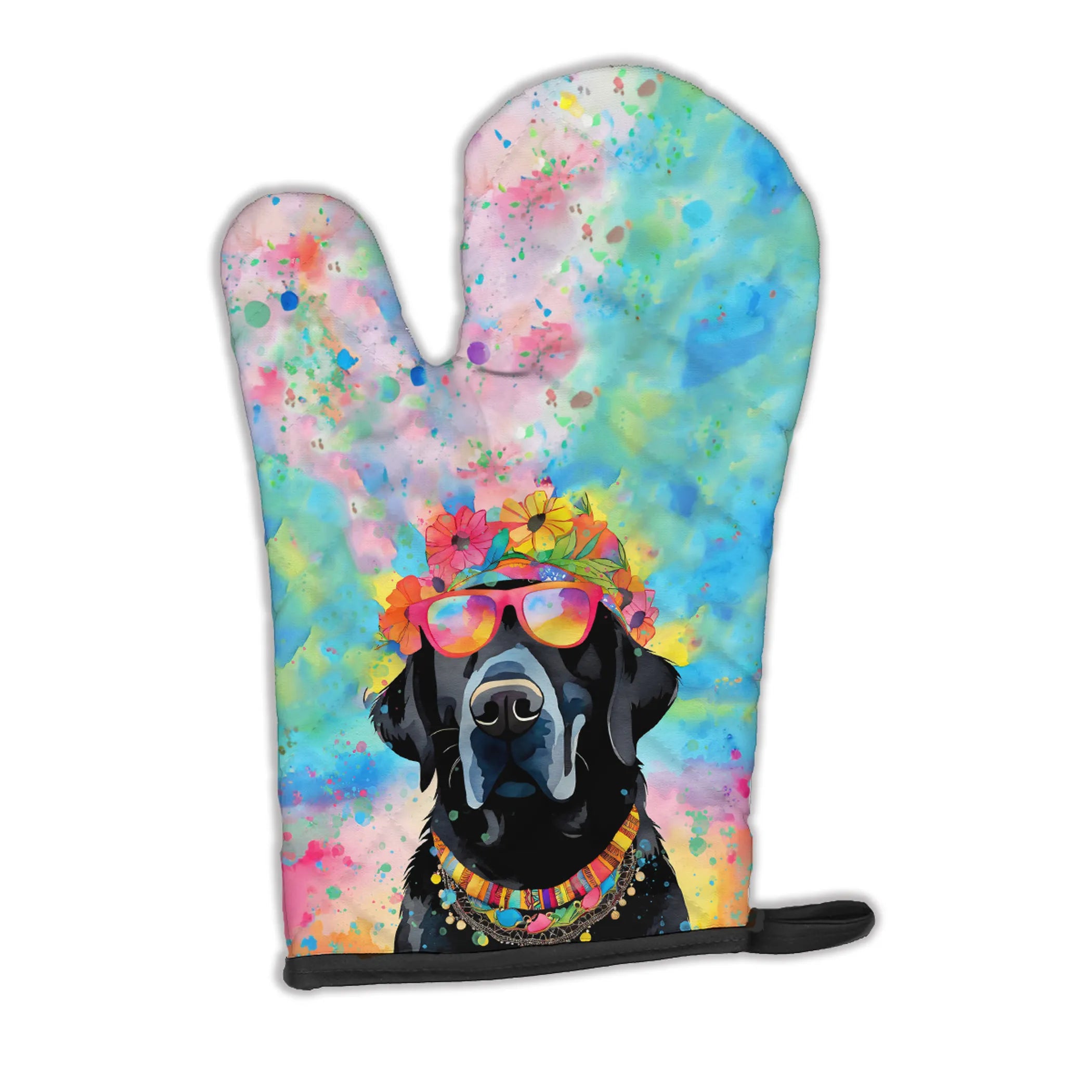 Hippie Dawg Oven Mitt - Size: 12HX8.5W | Pack Of: 1 | Collection name: Hippie dawg