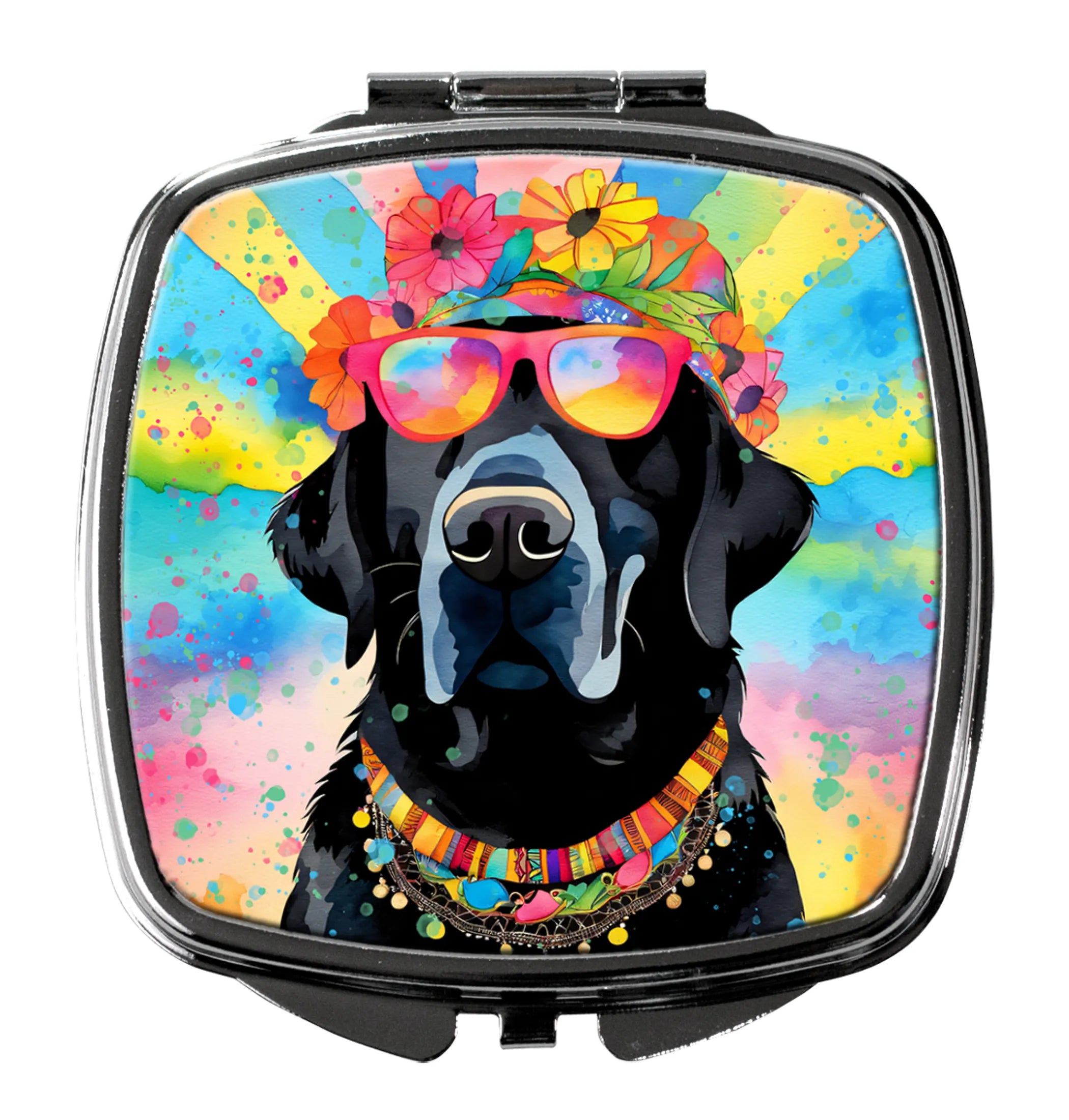 Hippie Dawg Compact Mirror - Pack Of: 1 | Collection name: Hippie dawg