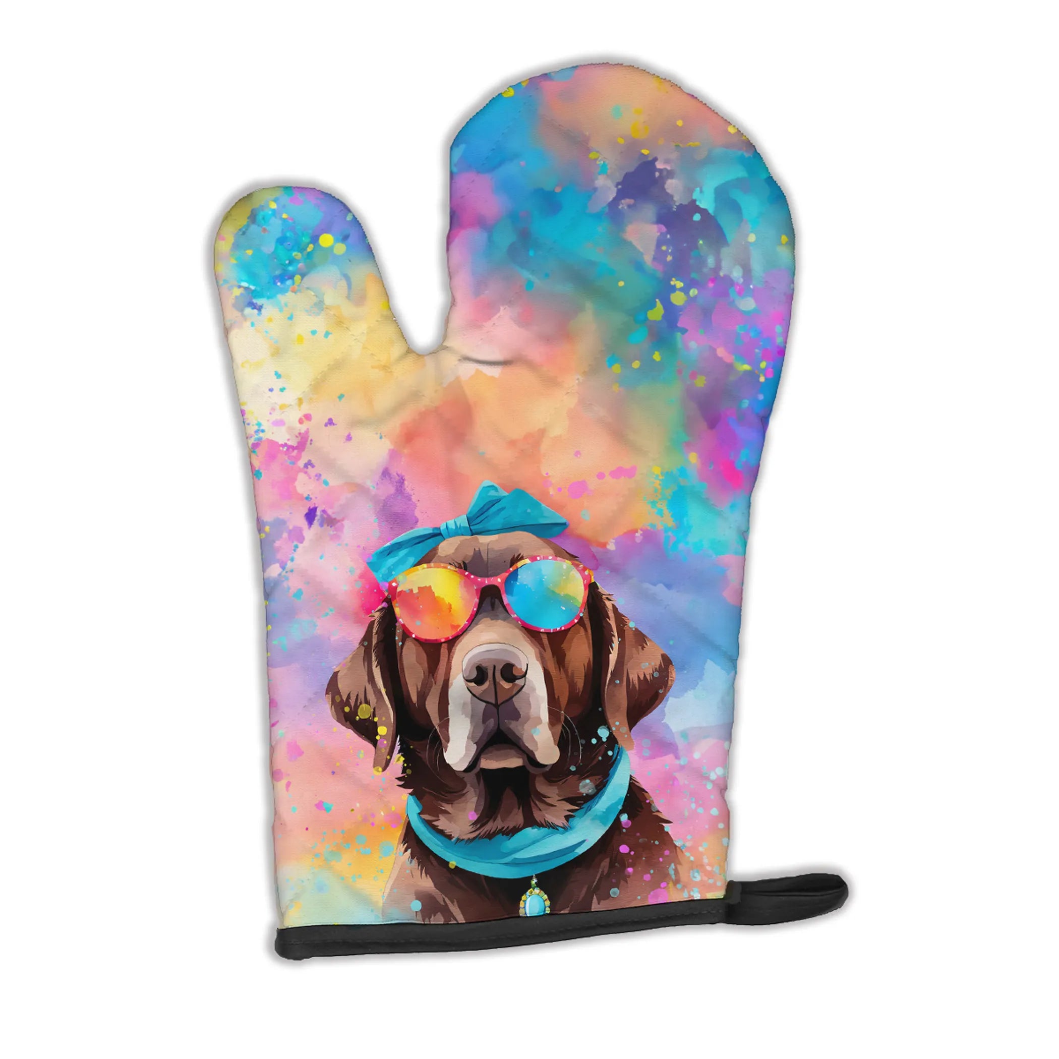 Hippie Dawg Oven Mitt - Size: 12HX8.5W | Pack Of: 1 | Collection name: Hippie dawg