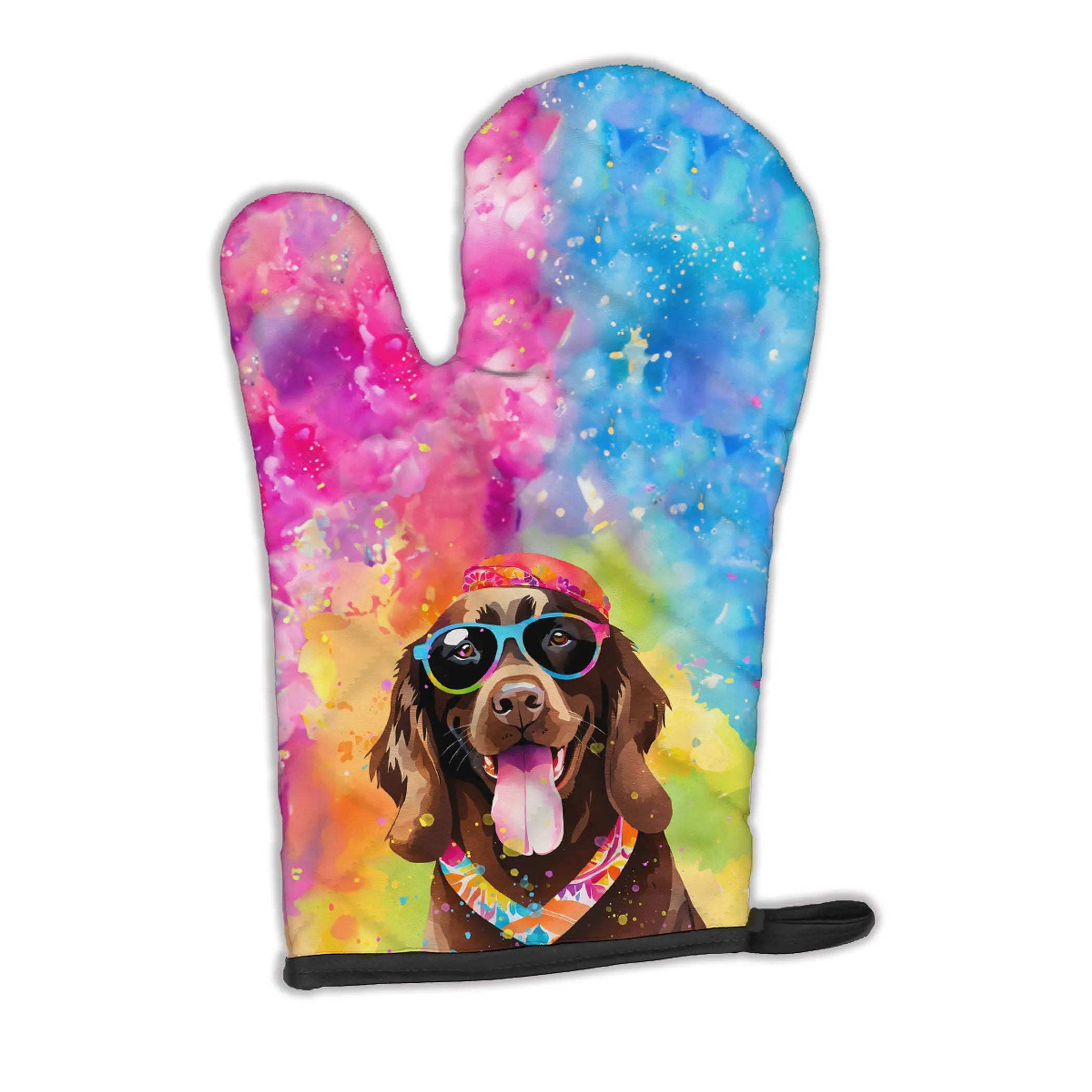 Hippie Dawg Oven Mitt - Size: 12HX8.5W | Pack Of: 1 | Collection name: Hippie dawg