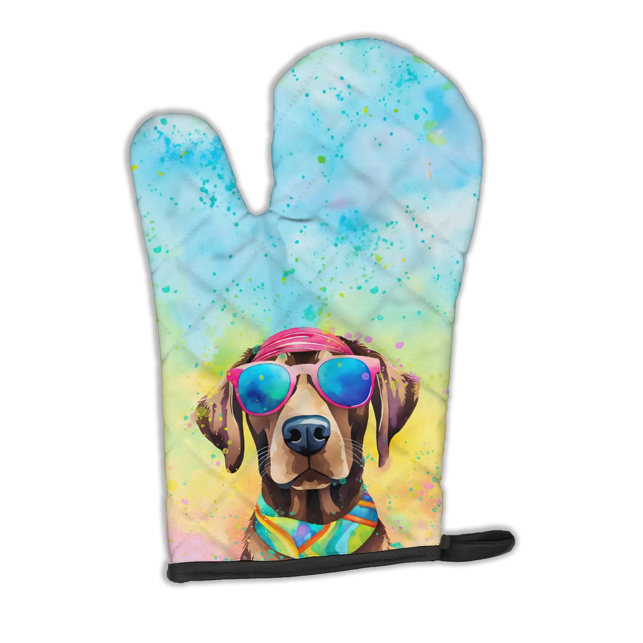Hippie Dawg Oven Mitt - Size: 12HX8.5W | Pack Of: 1 | Collection name: Hippie dawg