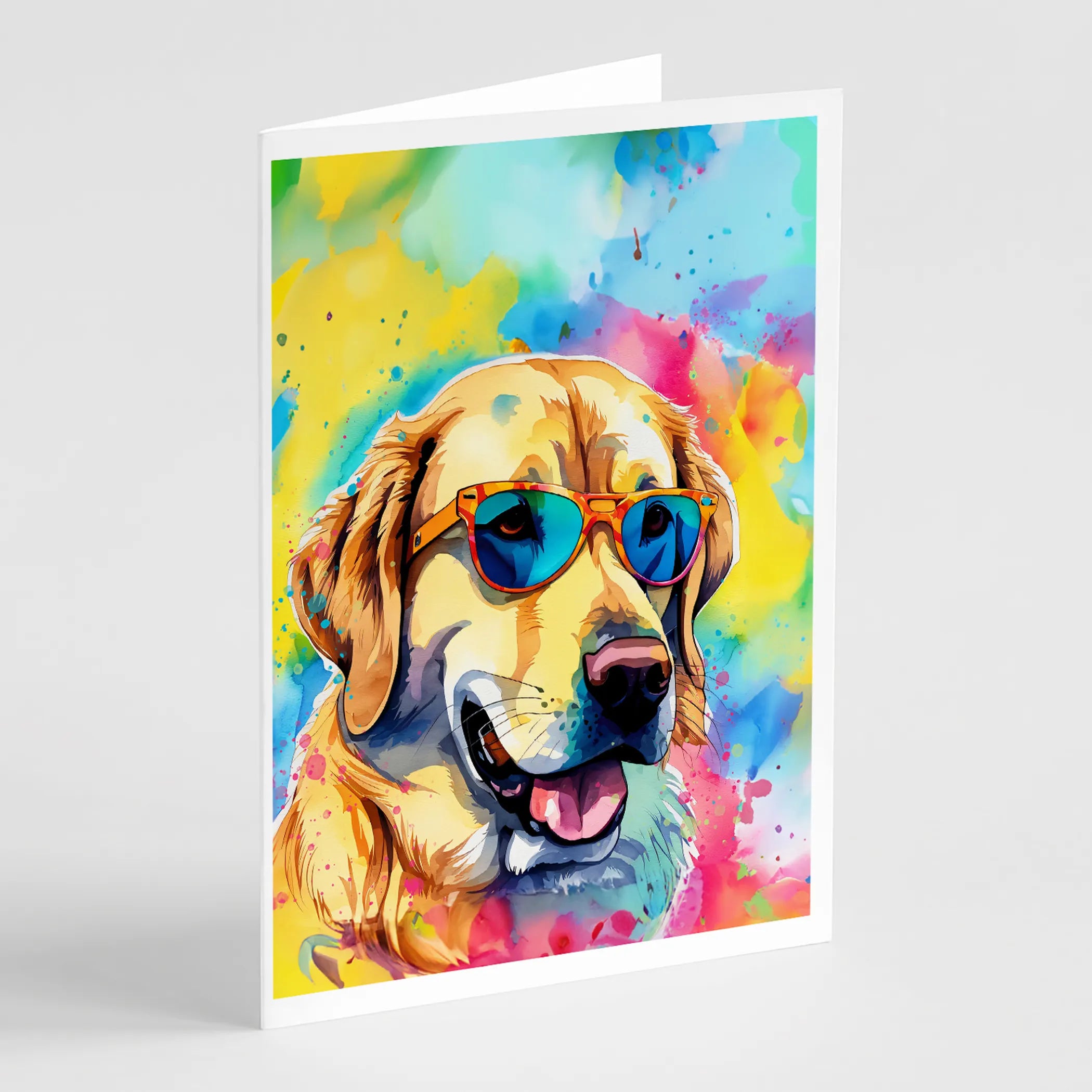 Hippie Dawg Greeting Cards  - Size: 5X7 | Pack Of: 1 | Collection name: Hippie dawg