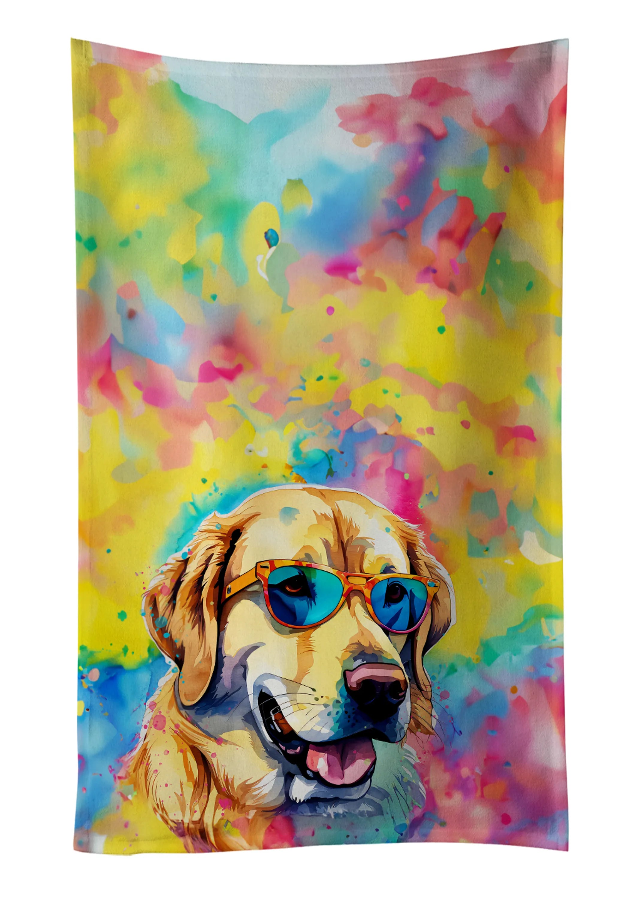 Hippie Dawg Kitchen Towel - Size: 25HX15W | Pack Of: 1 | Collection name: Hippie dawg
