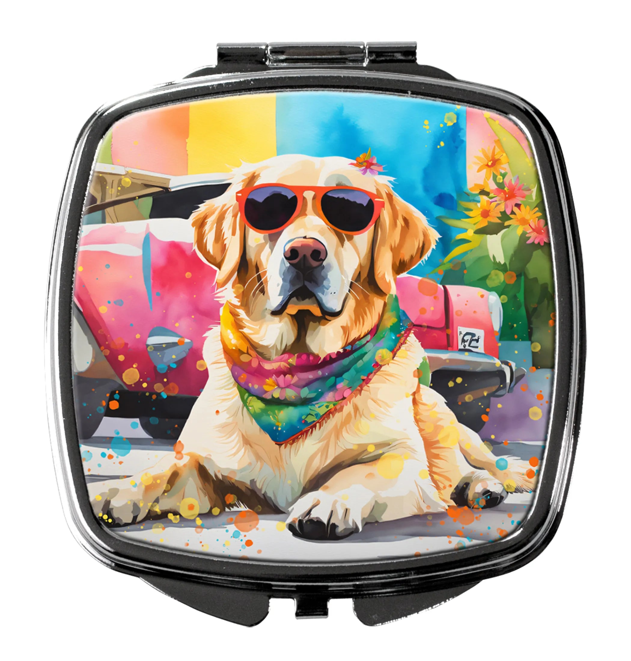 Hippie Dawg Compact Mirror - Pack Of: 1 | Collection name: Hippie dawg