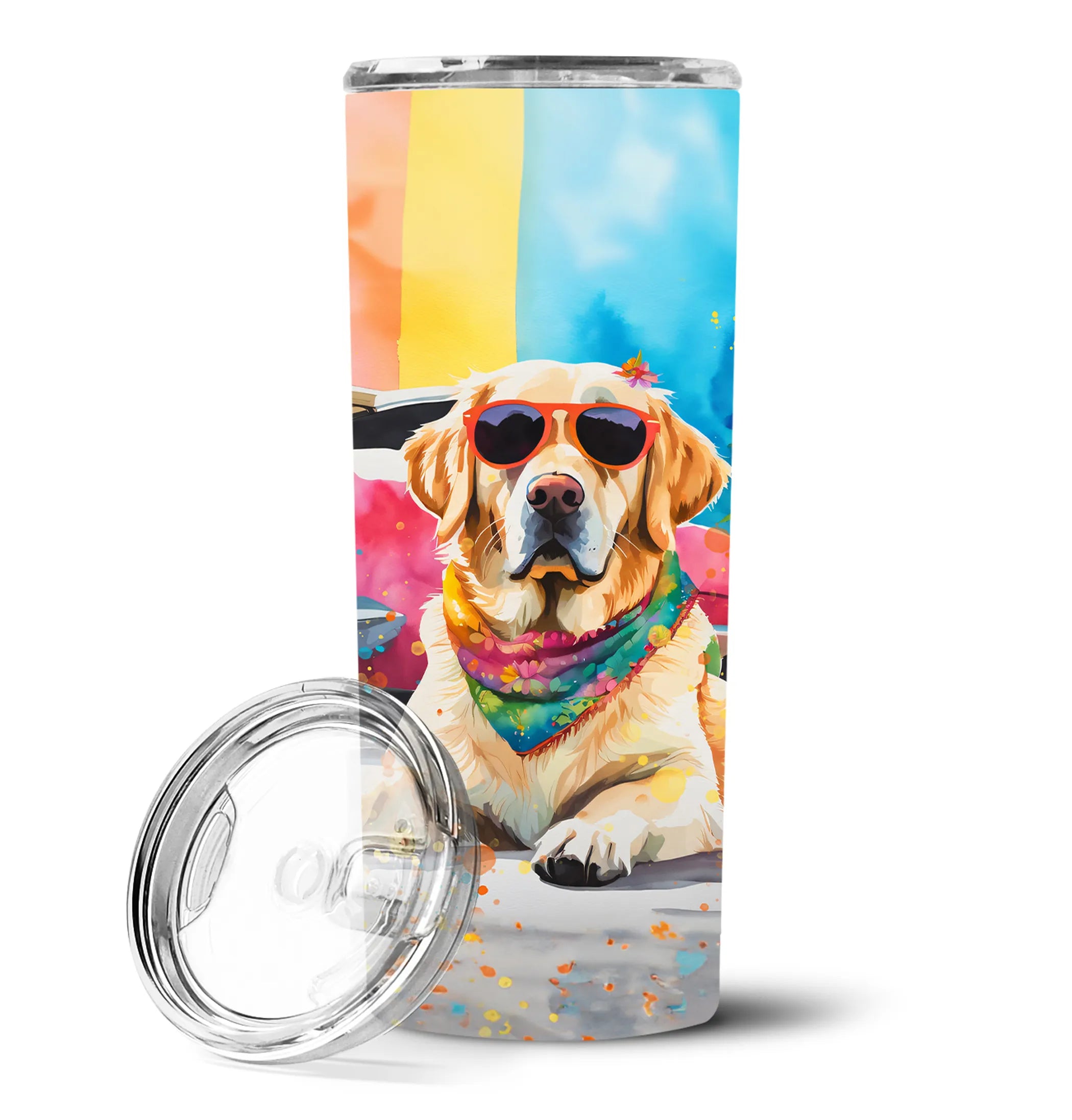 Hippie Dawg Stainless Steel Skinny Tumbler - Size: 20 OZ | Pack Of: 1 | Collection name: Hippie dawg