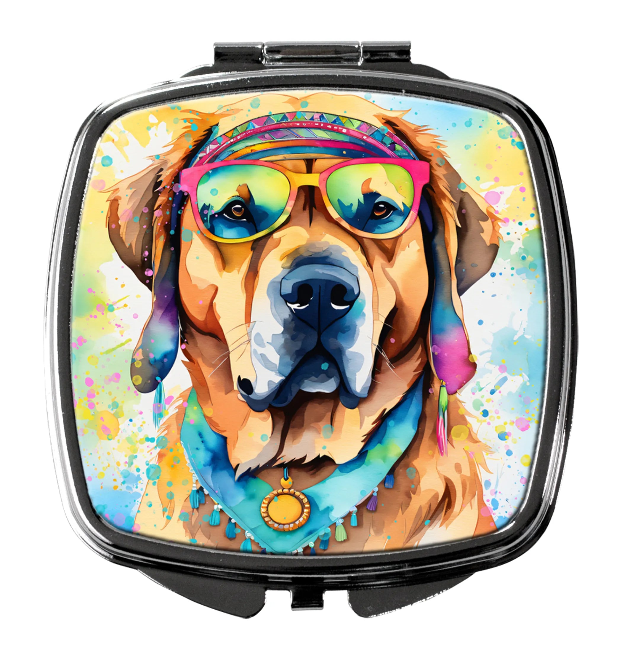 Hippie Dawg Compact Mirror - Pack Of: 1 | Collection name: Hippie dawg