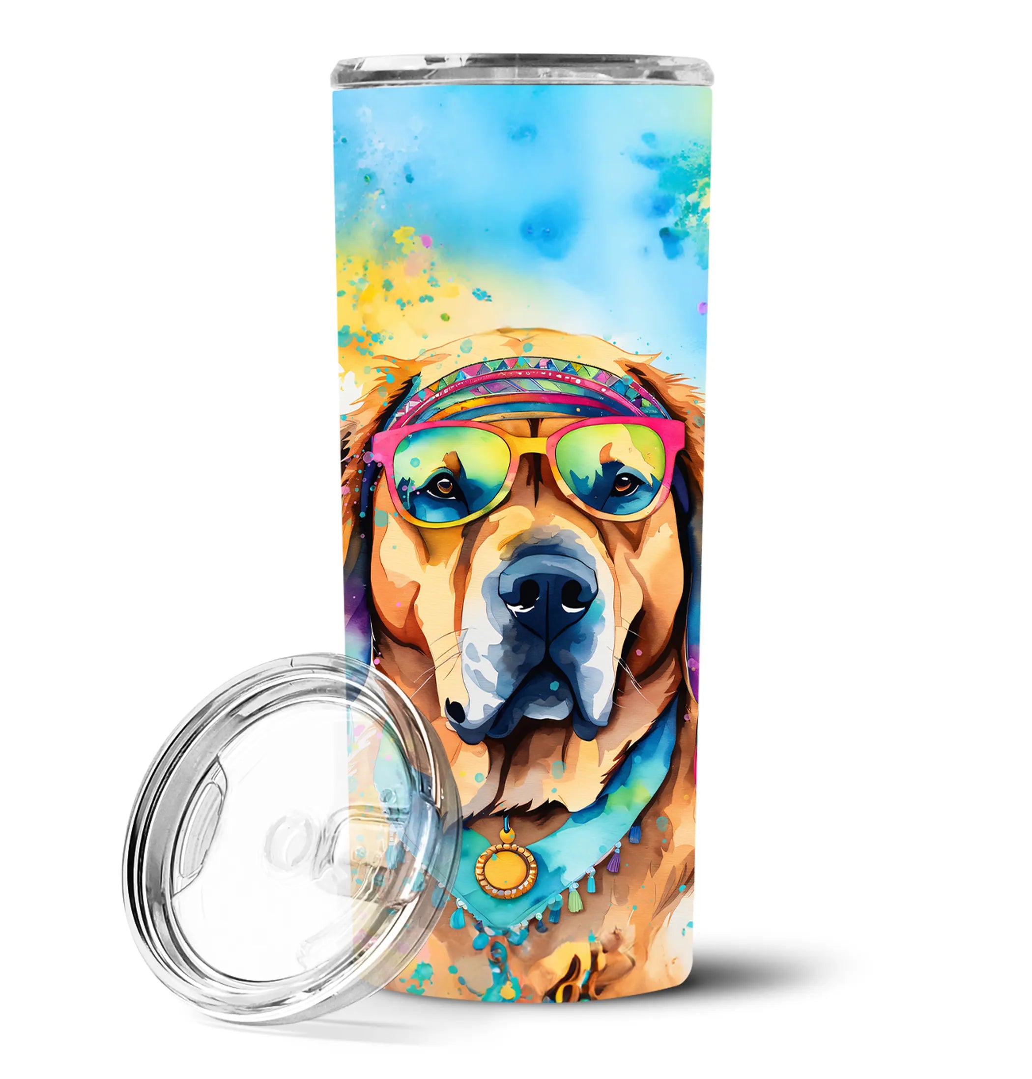 Hippie Dawg Stainless Steel Skinny Tumbler - Size: 20 OZ | Pack Of: 1 | Collection name: Hippie dawg