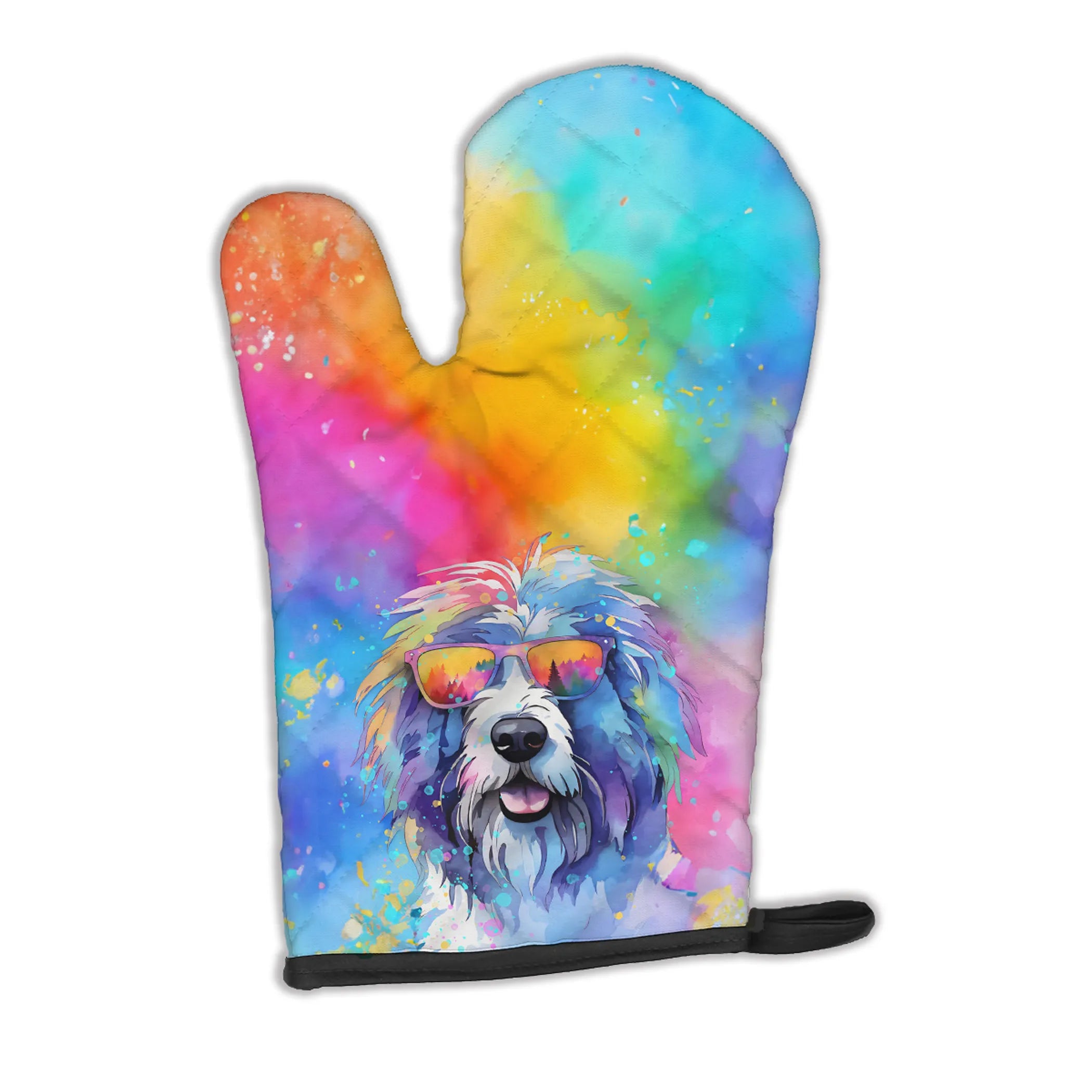 Hippie Dawg Oven Mitt - Size: 12HX8.5W | Pack Of: 1 | Collection name: Hippie dawg