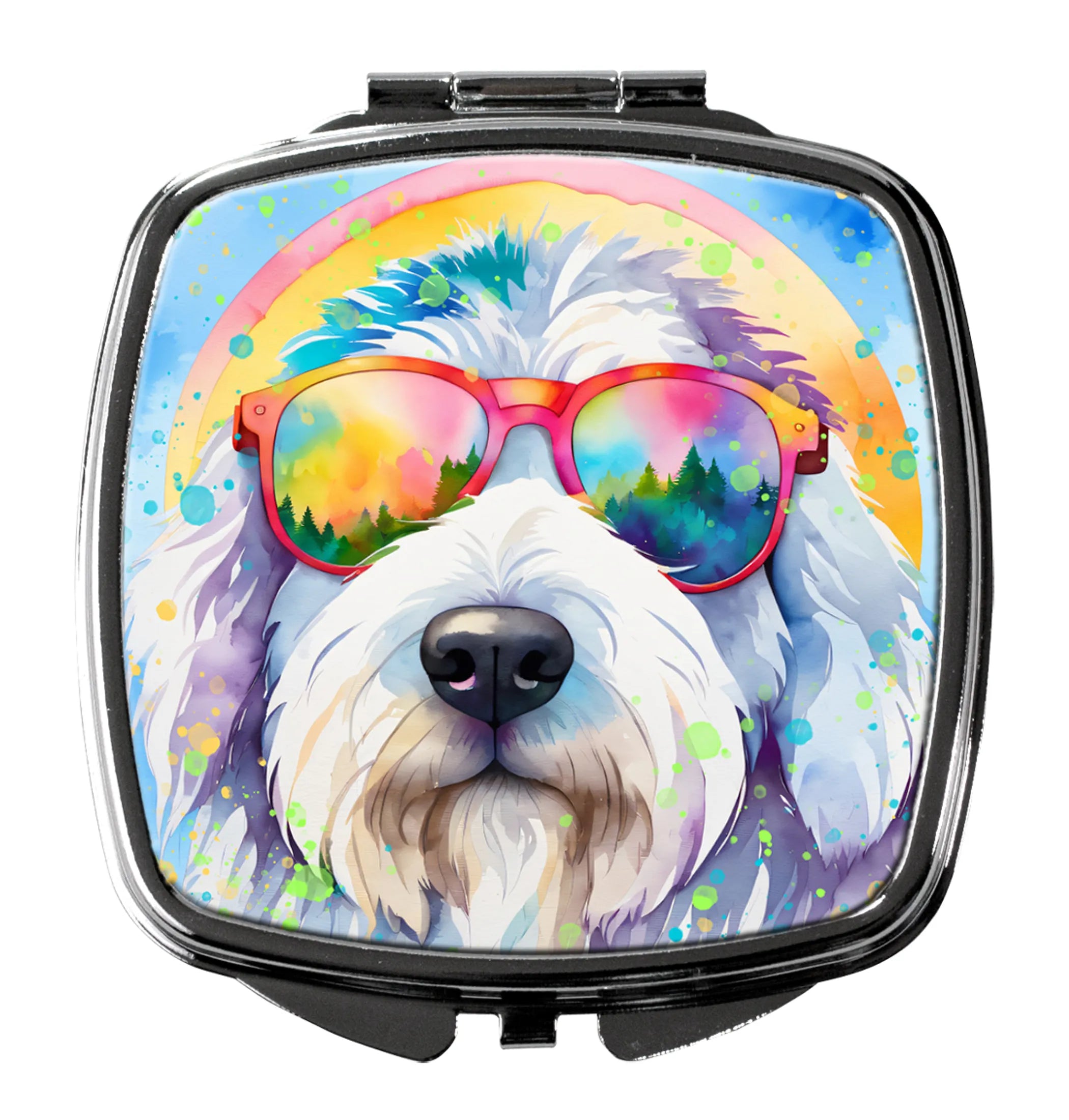 Hippie Dawg Compact Mirror - Pack Of: 1 | Collection name: Hippie dawg
