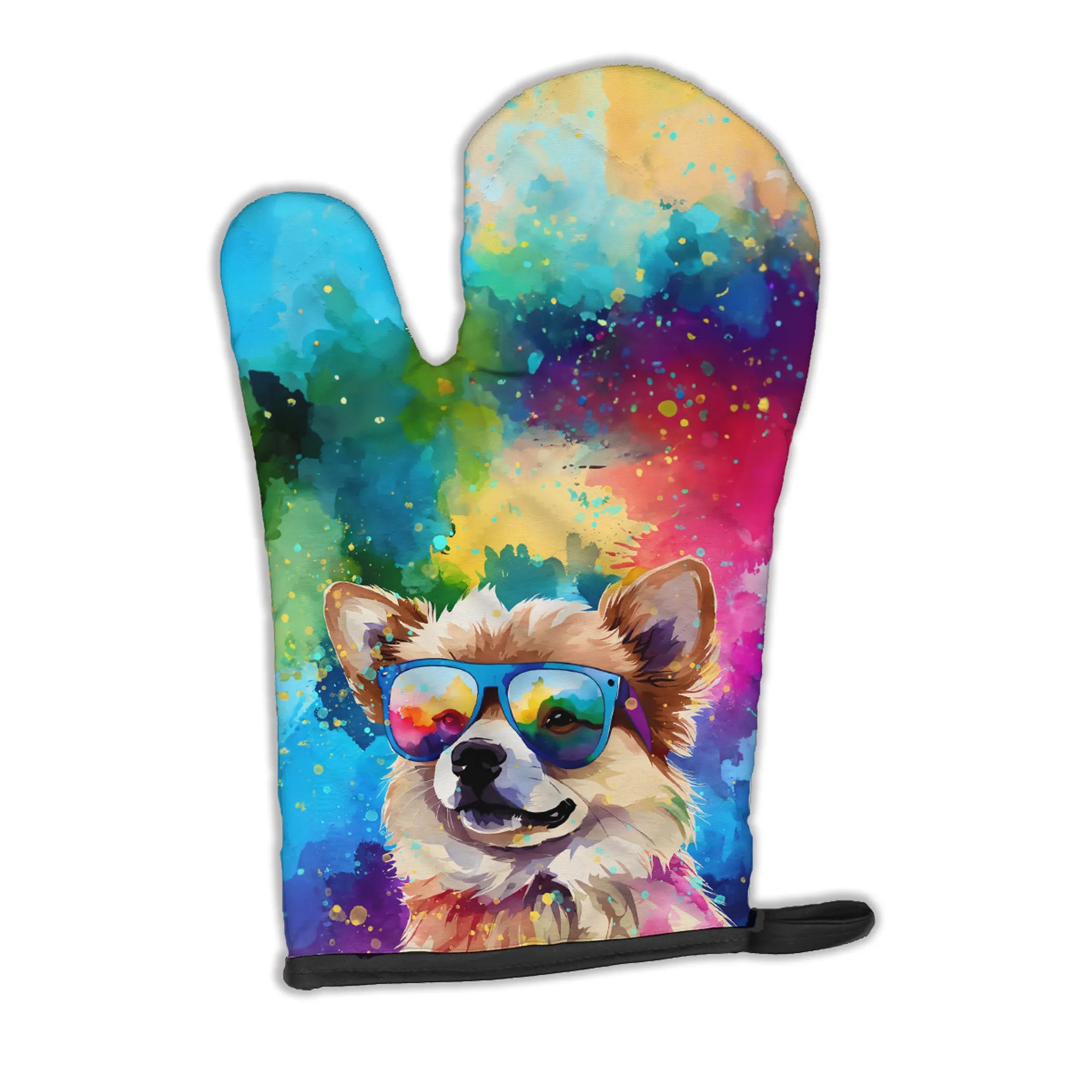 Hippie Dawg Oven Mitt - Size: 12HX8.5W | Pack Of: 1 | Collection name: Hippie dawg
