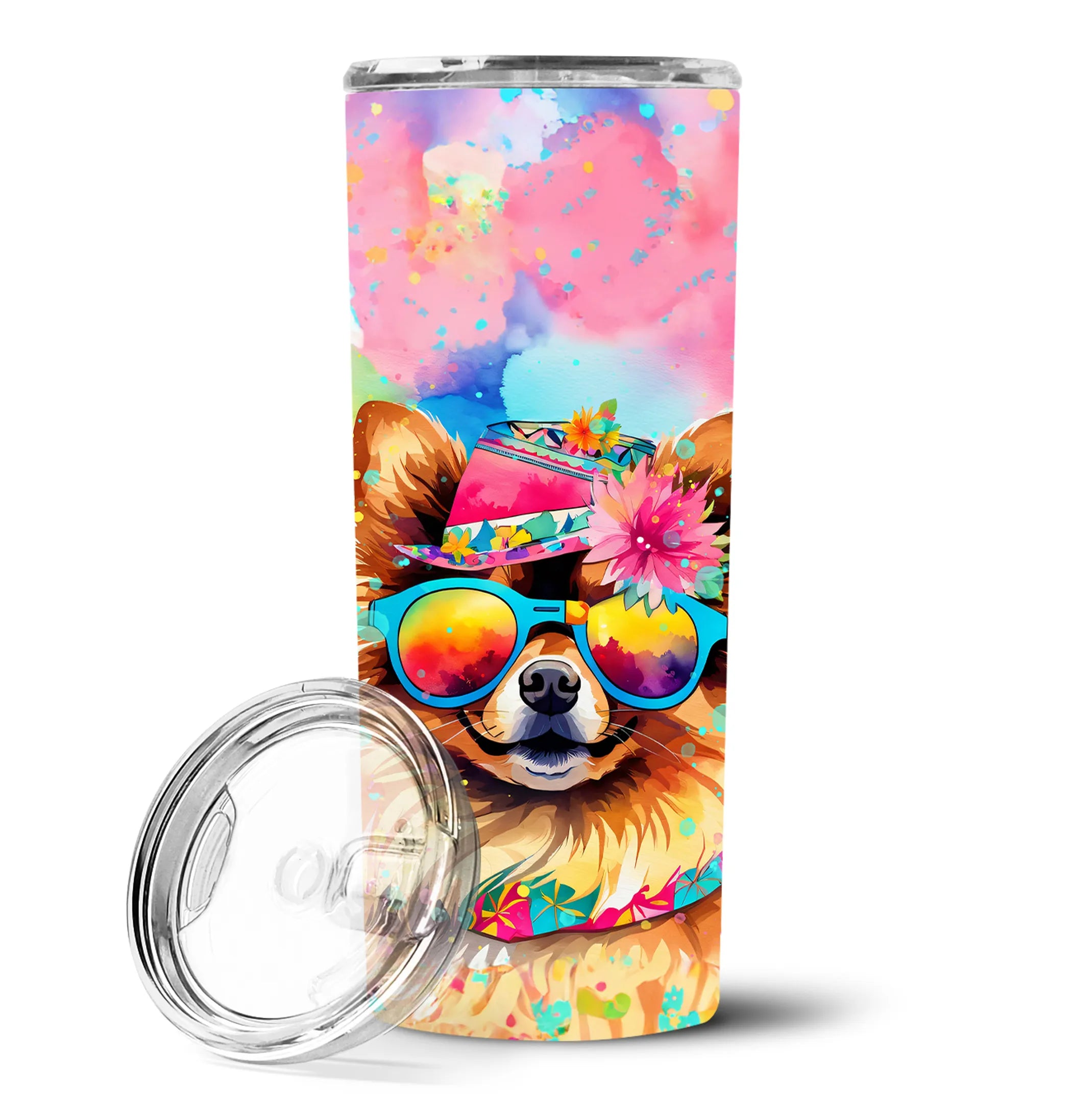 Hippie Dawg Stainless Steel Skinny Tumbler - Size: 20 OZ | Pack Of: 1 | Collection name: Hippie dawg