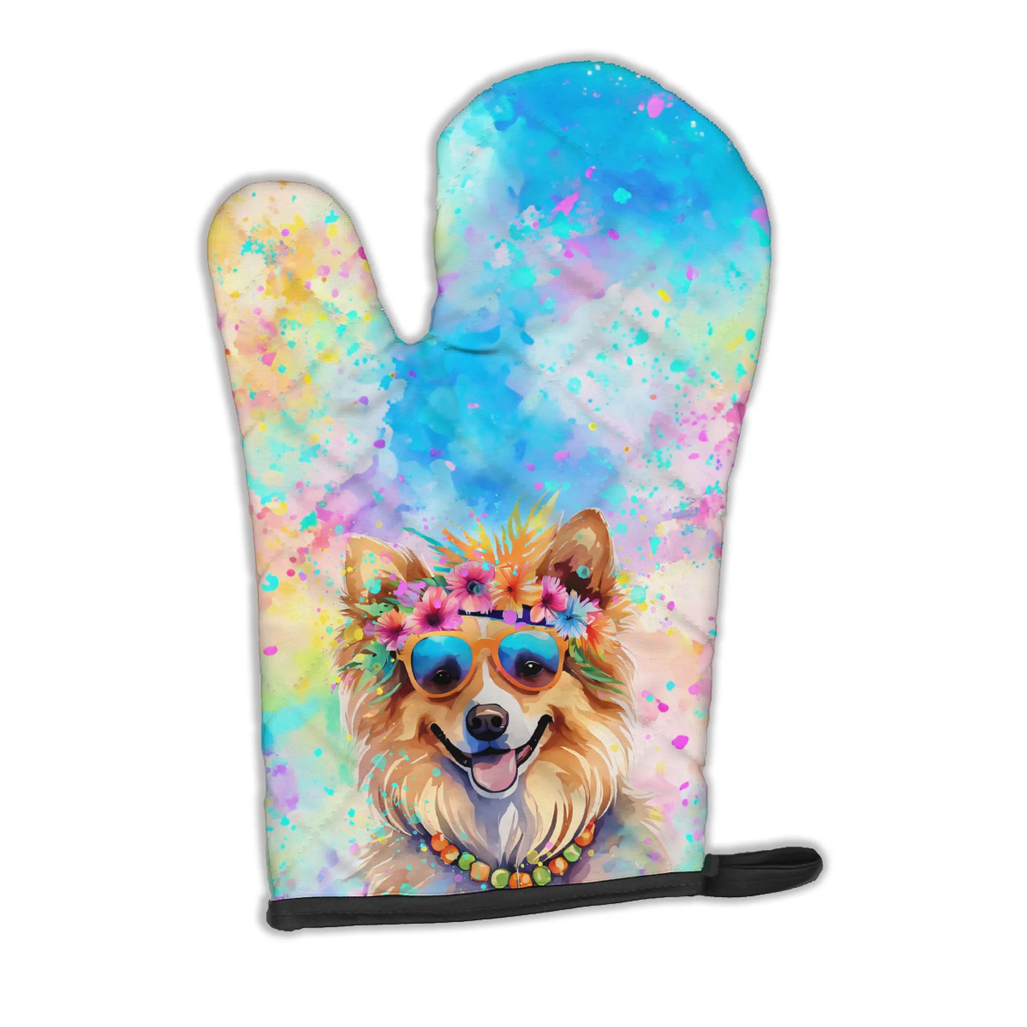 Hippie Dawg Oven Mitt - Size: 12HX8.5W | Pack Of: 1 | Collection name: Hippie dawg