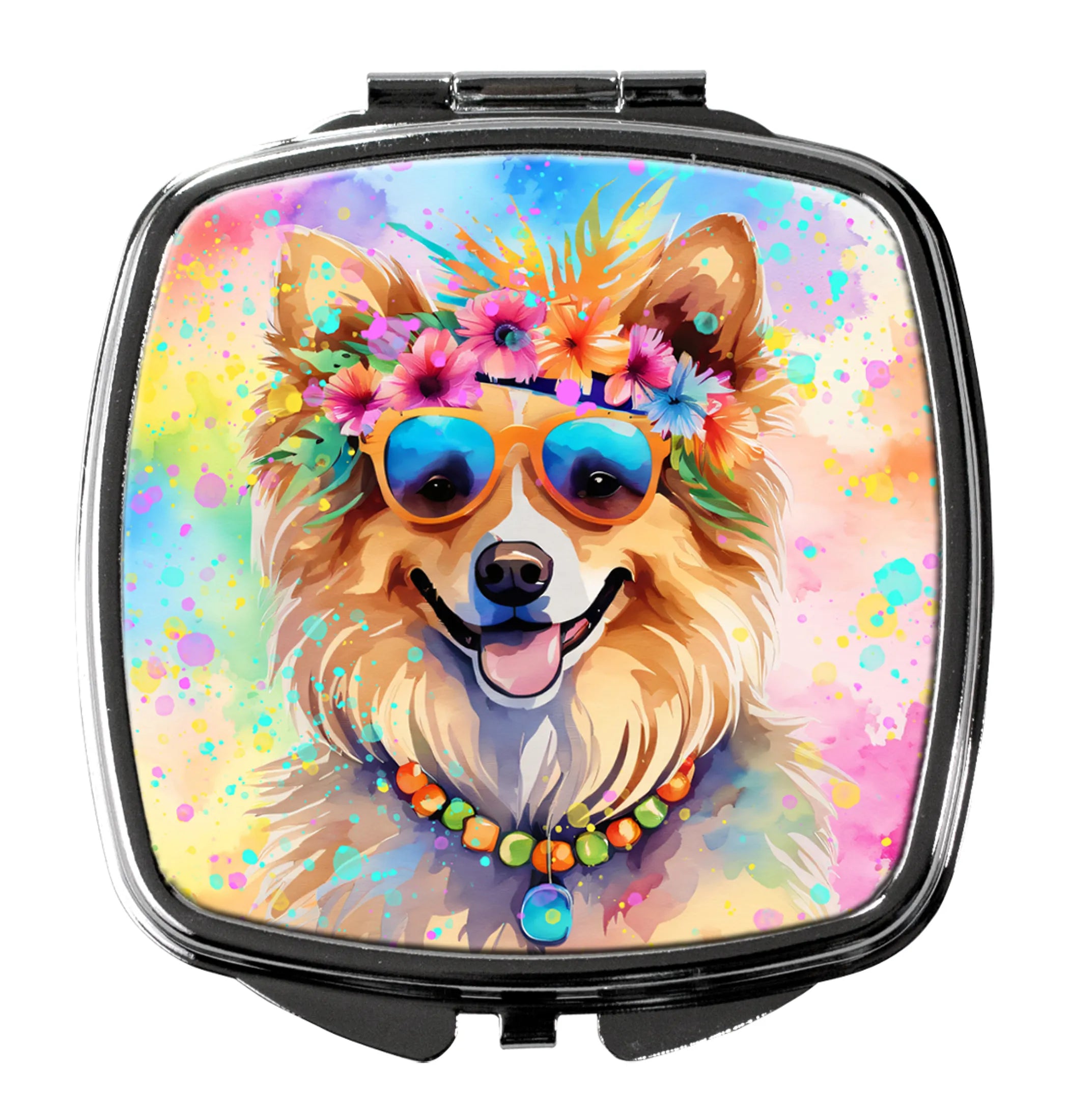 Hippie Dawg Compact Mirror - Pack Of: 1 | Collection name: Hippie dawg