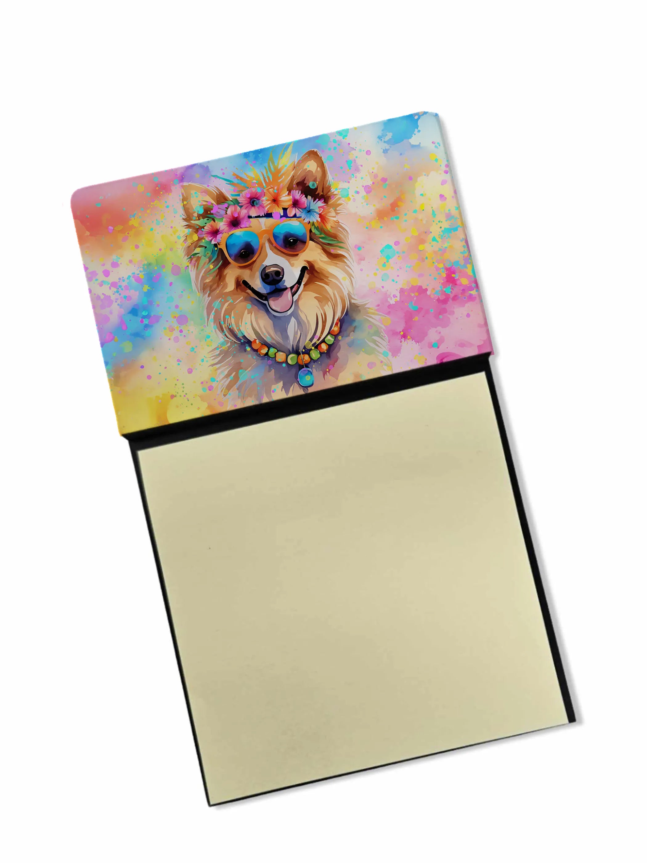 Hippie Dawg Sticky Note Holder - Pack Of: 1 | Collection name: Hippie dawg