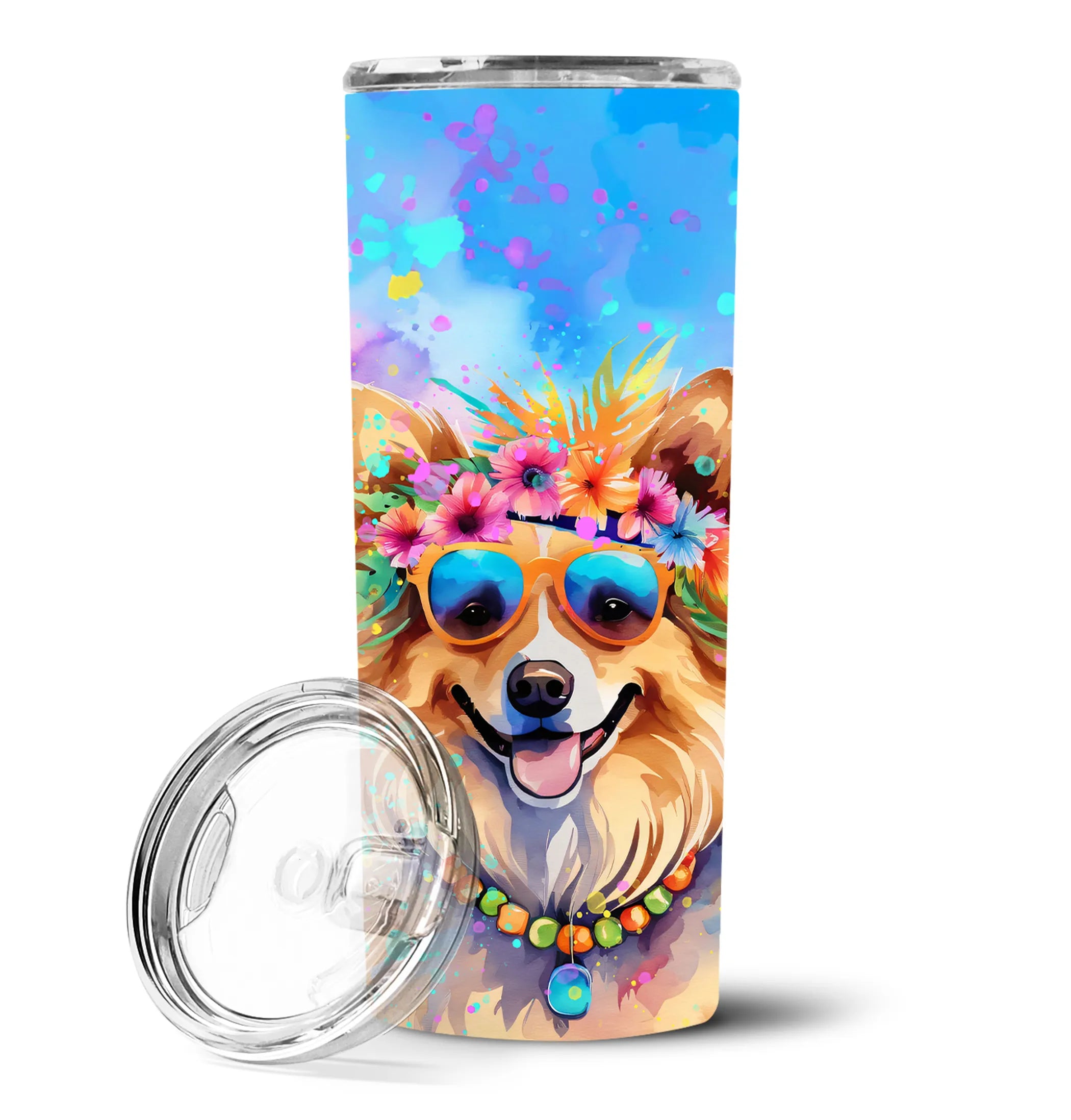 Hippie Dawg Stainless Steel Skinny Tumbler - Size: 20 OZ | Pack Of: 1 | Collection name: Hippie dawg