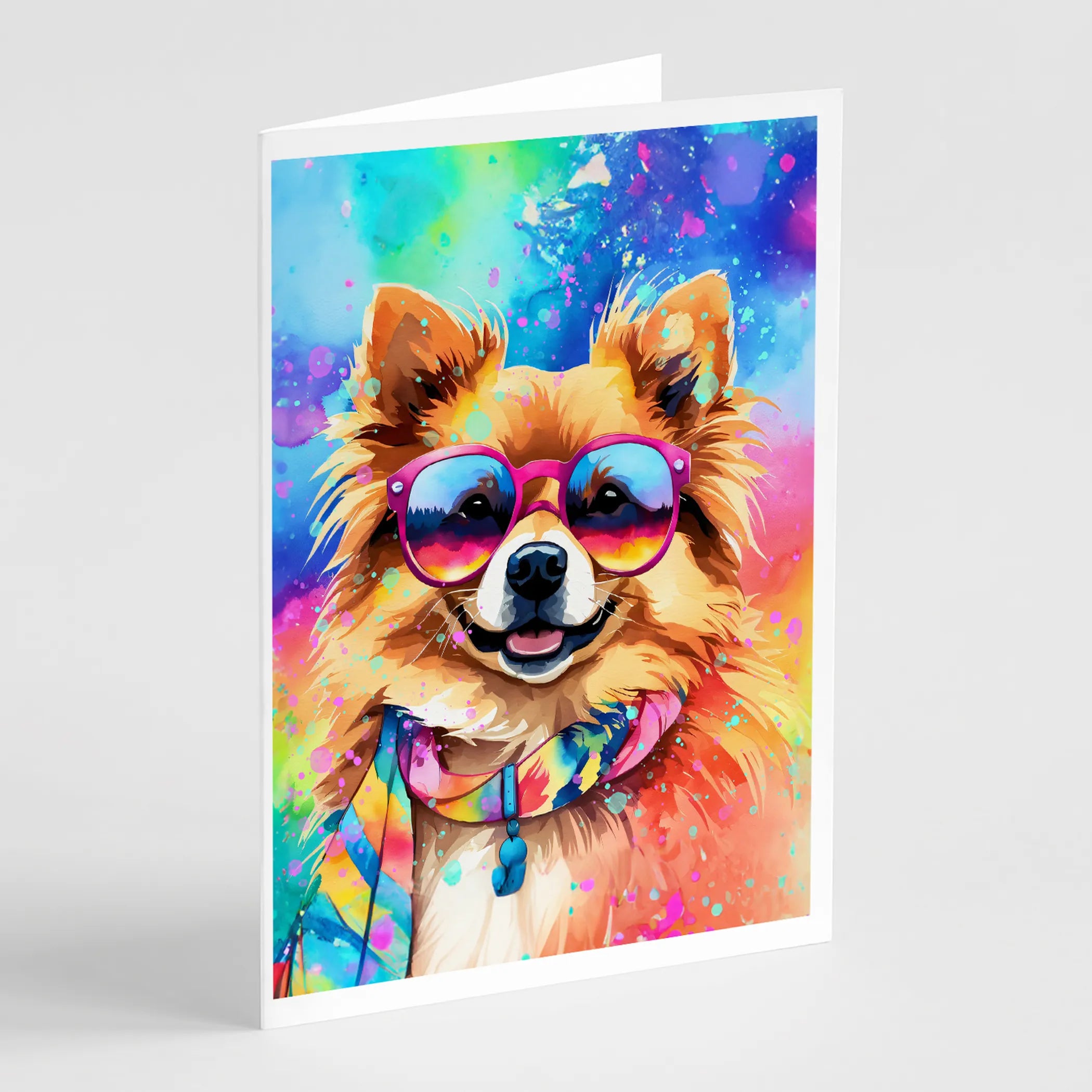 Hippie Dawg Greeting Cards  - Size: 5X7 | Pack Of: 1 | Collection name: Hippie dawg