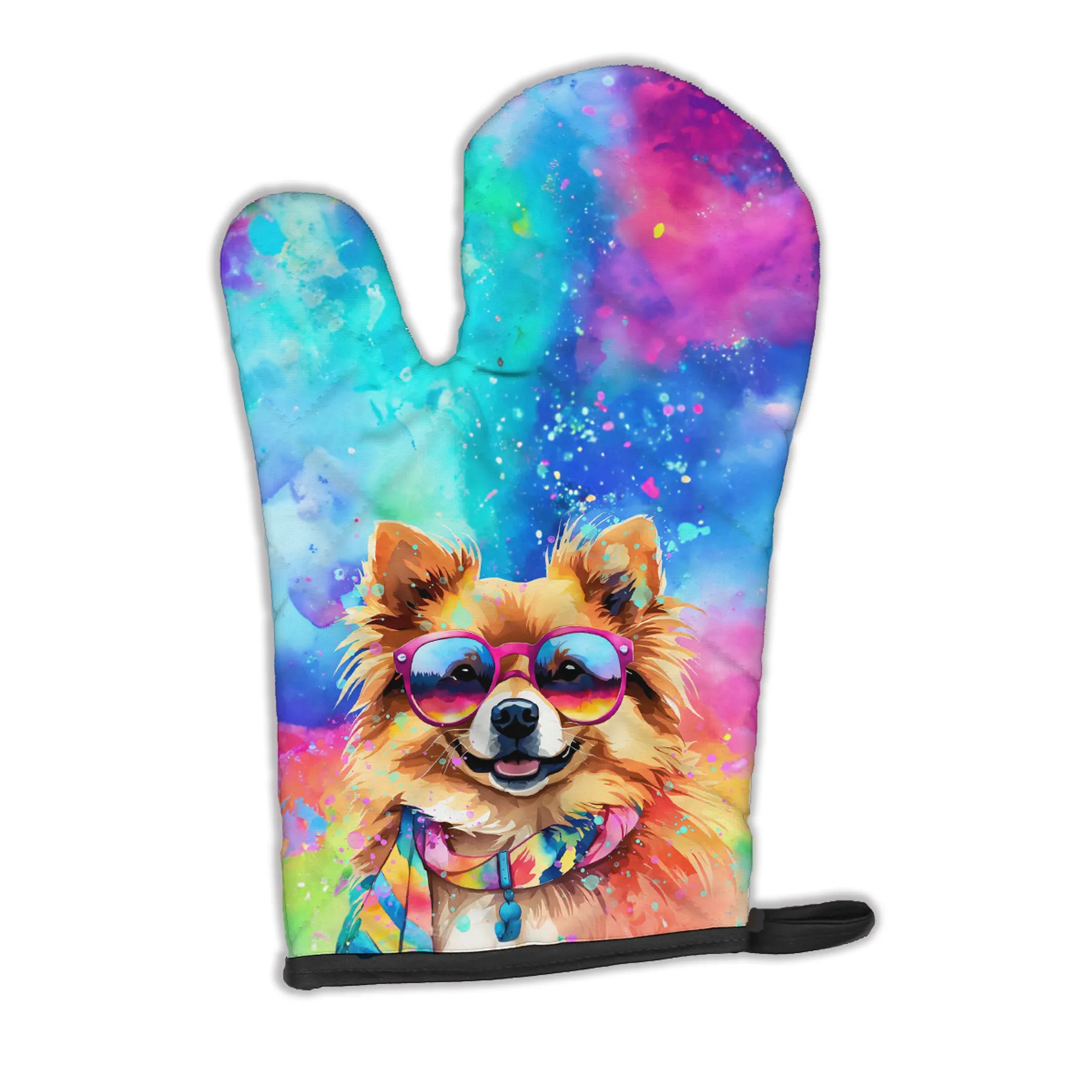 Hippie Dawg Oven Mitt - Size: 12HX8.5W | Pack Of: 1 | Collection name: Hippie dawg