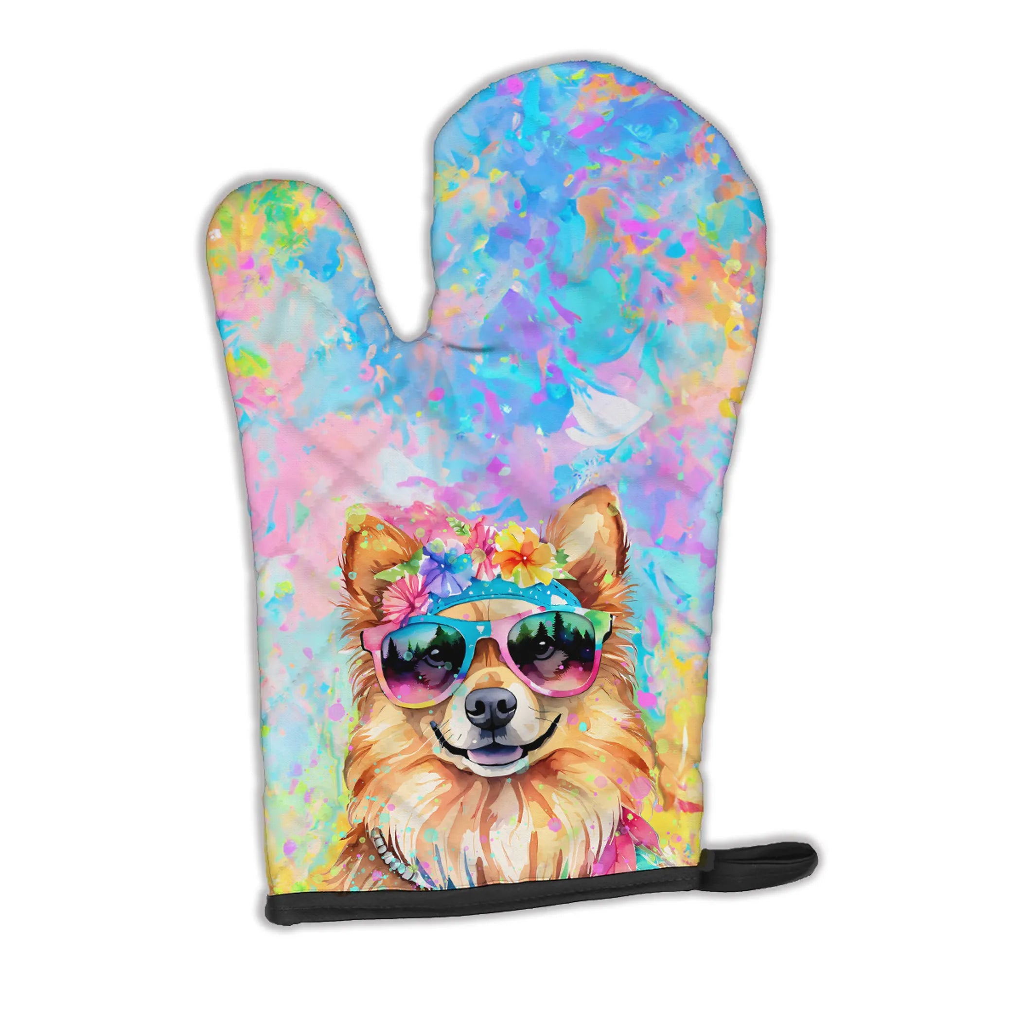 Hippie Dawg Oven Mitt - Size: 12HX8.5W | Pack Of: 1 | Collection name: Hippie dawg