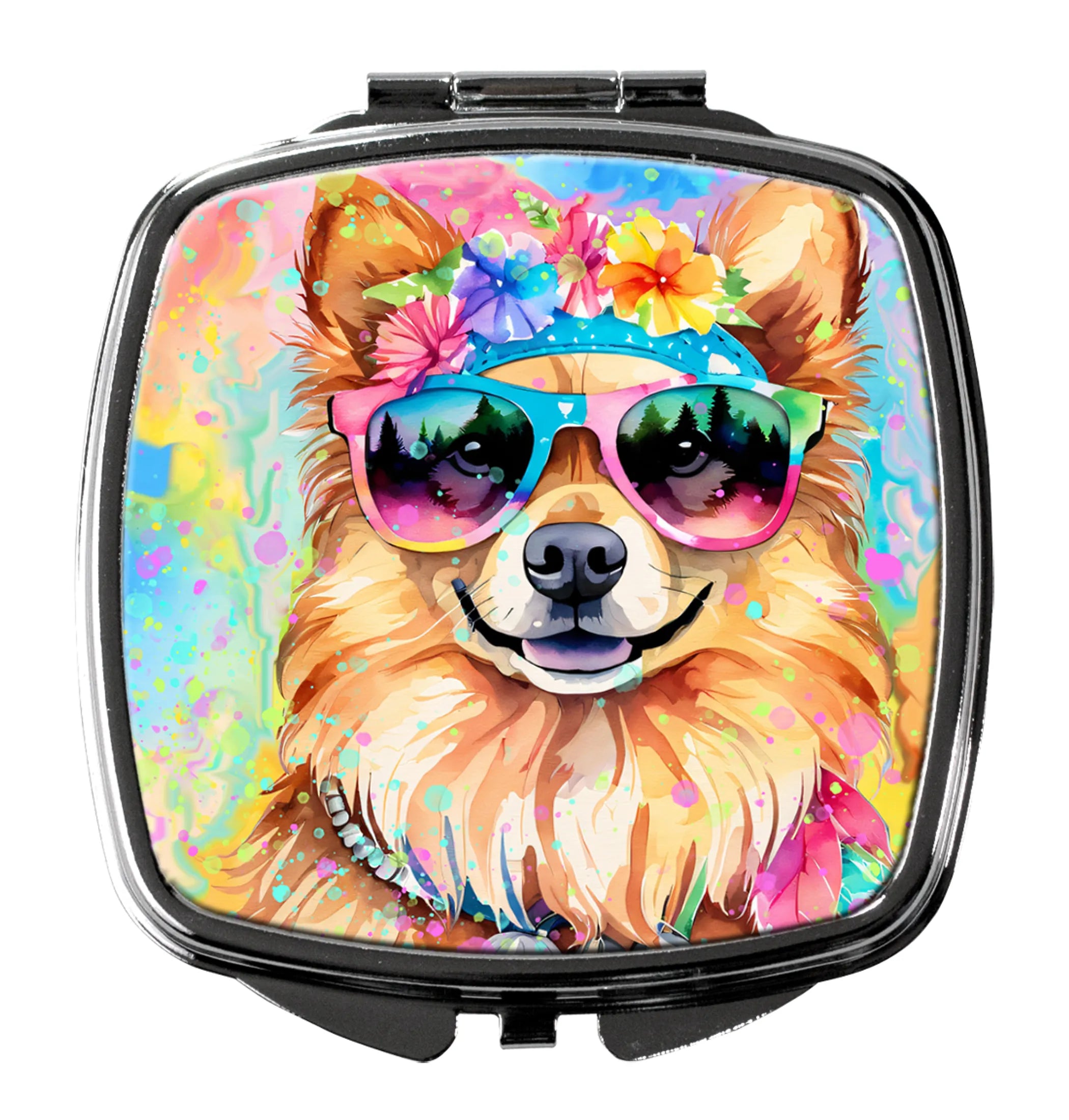 Hippie Dawg Compact Mirror - Pack Of: 1 | Collection name: Hippie dawg