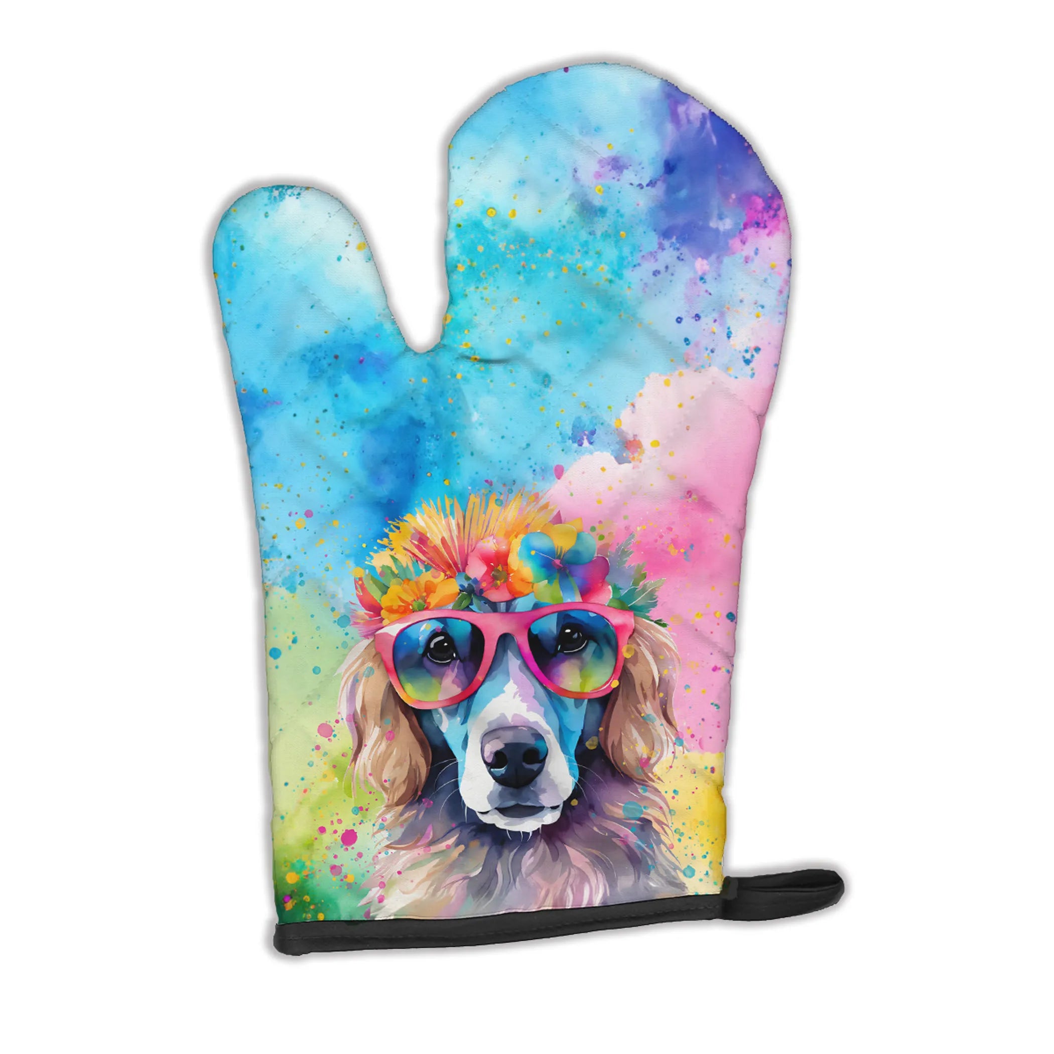 Hippie Dawg Oven Mitt - Size: 12HX8.5W | Pack Of: 1 | Collection name: Hippie dawg