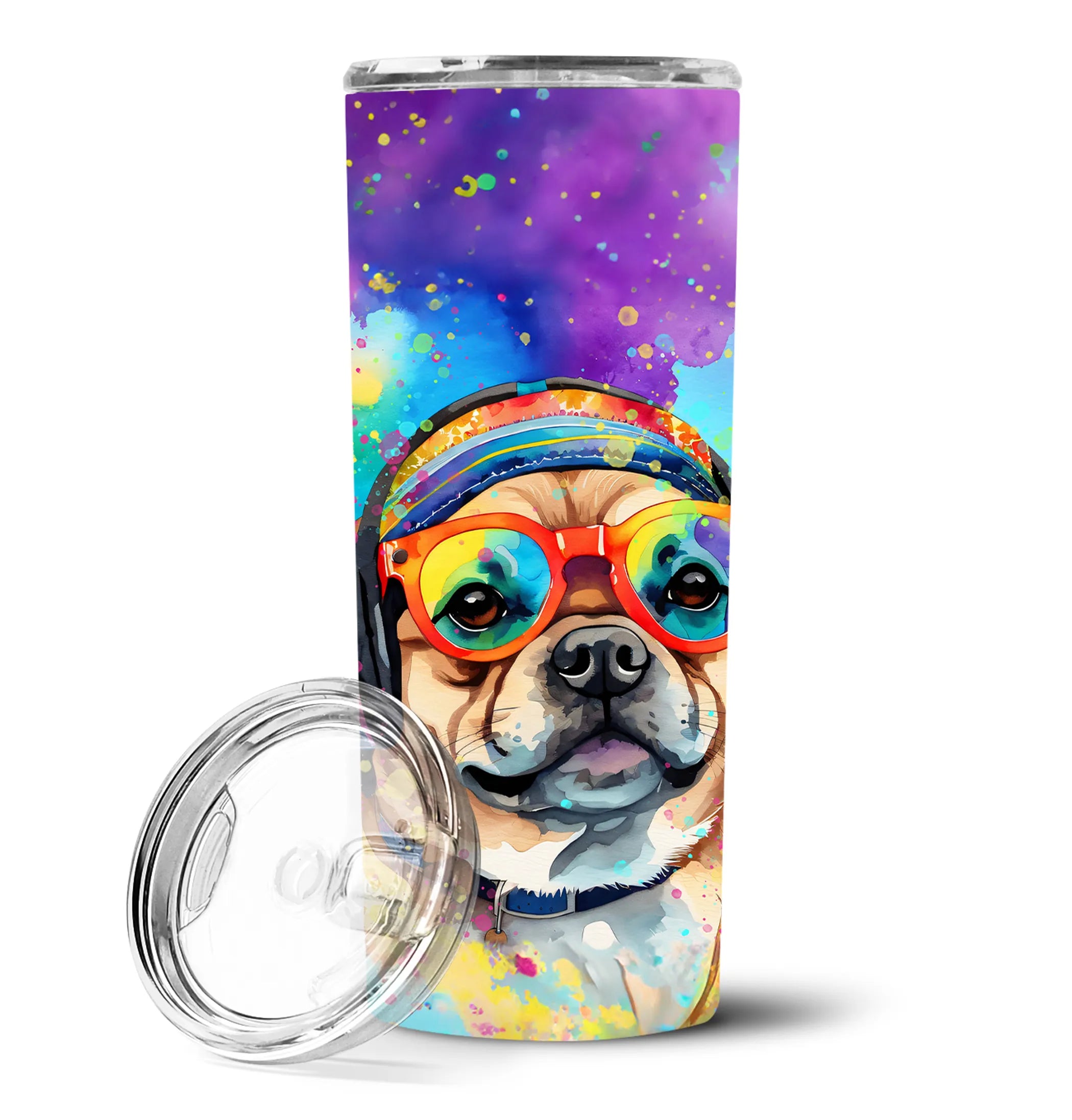 Hippie Dawg Stainless Steel Skinny Tumbler - Size: 20 OZ | Pack Of: 1 | Collection name: Hippie dawg