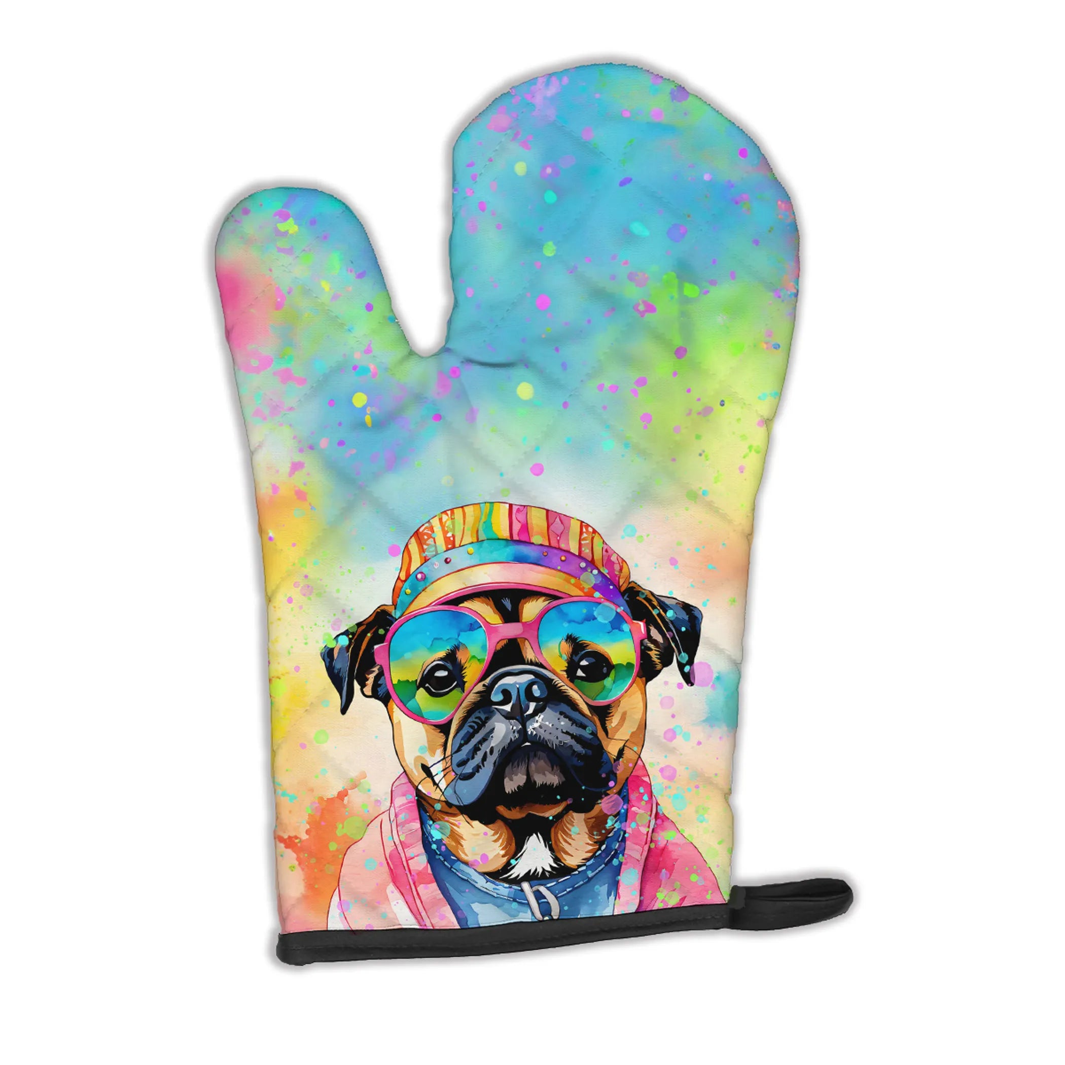 Hippie Dawg Oven Mitt - Size: 12HX8.5W | Pack Of: 1 | Collection name: Hippie dawg