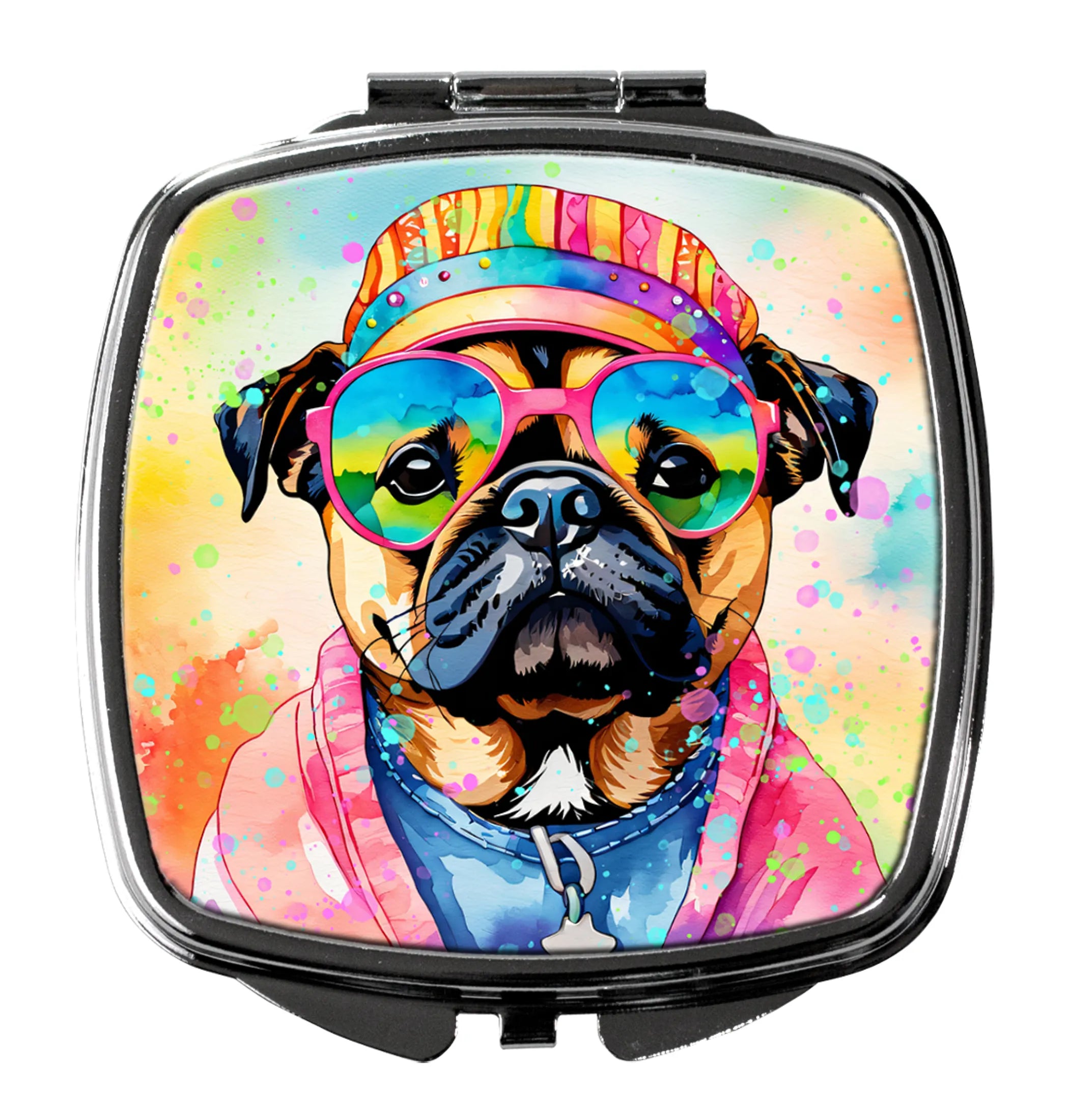 Hippie Dawg Compact Mirror - Pack Of: 1 | Collection name: Hippie dawg