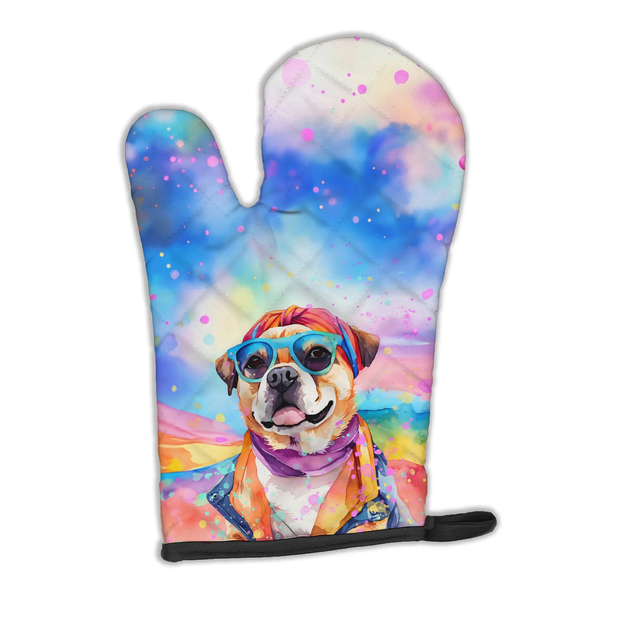 Hippie Dawg Oven Mitt - Size: 12HX8.5W | Pack Of: 1 | Collection name: Hippie dawg