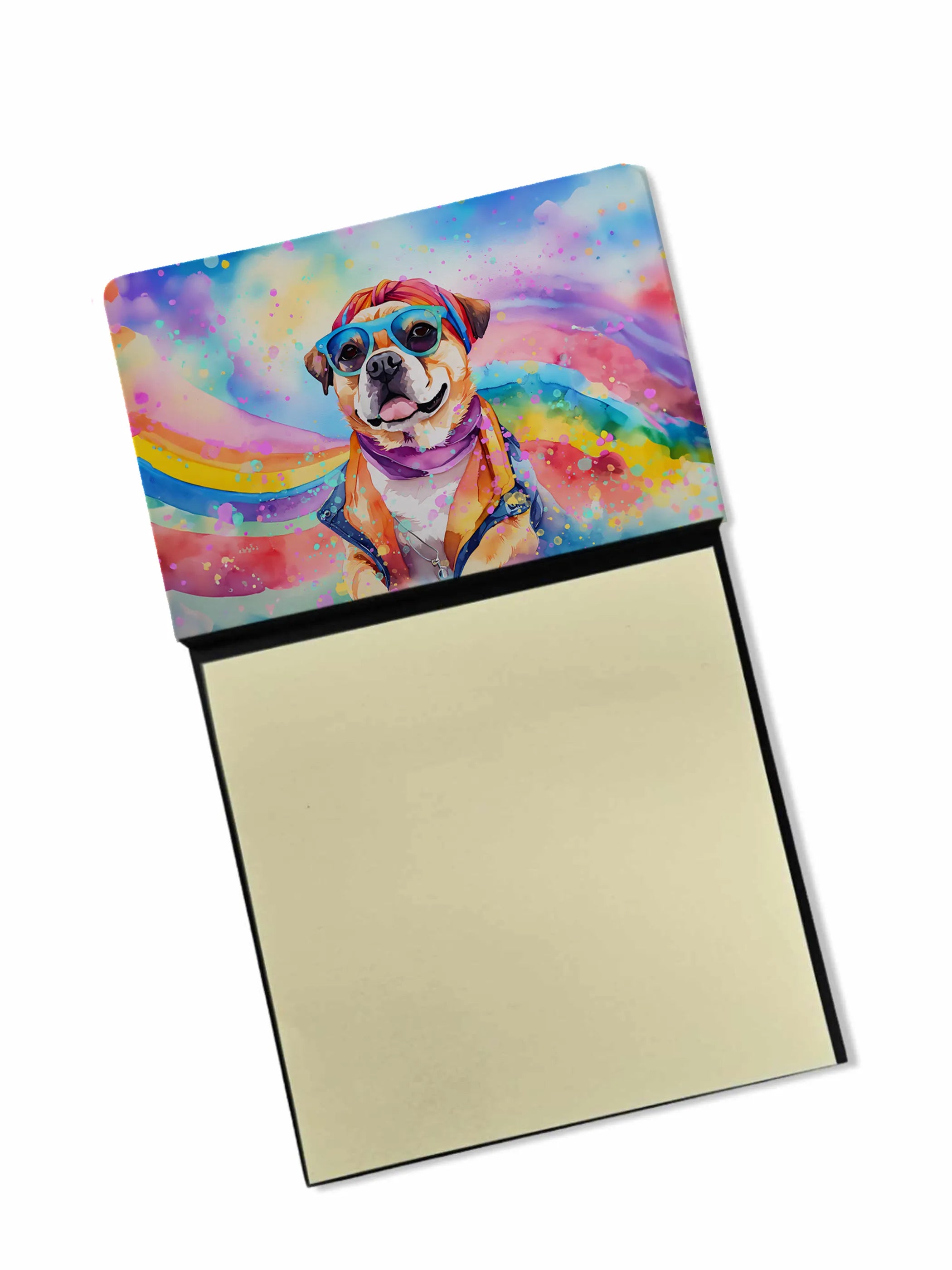Hippie Dawg Sticky Note Holder - Pack Of: 1 | Collection name: Hippie dawg