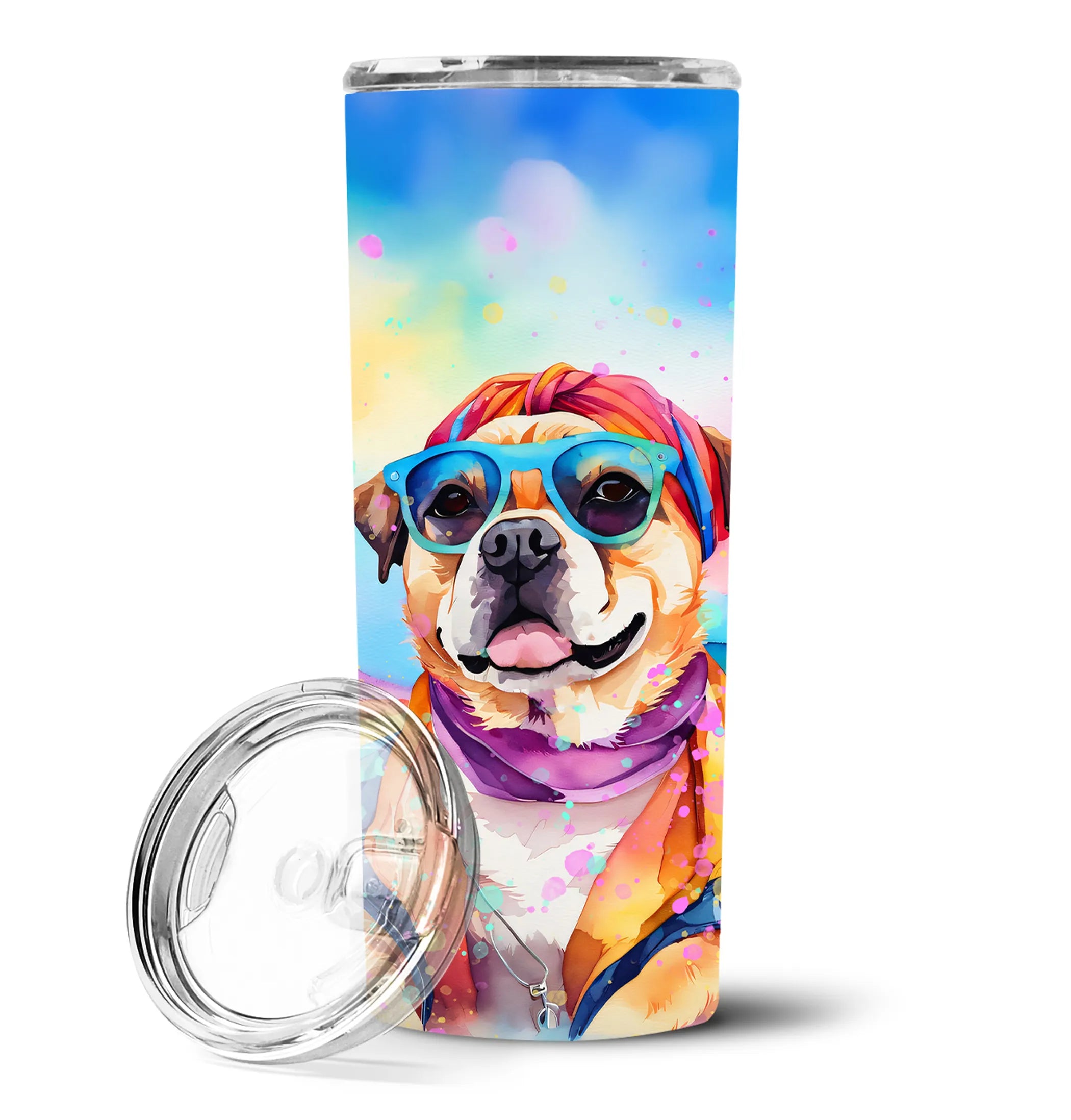 Hippie Dawg Stainless Steel Skinny Tumbler - Size: 20 OZ | Pack Of: 1 | Collection name: Hippie dawg